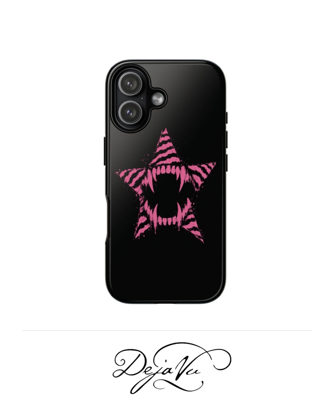 Vampire Star iPhone Case 🩸 Y2K Goth Alt Phone Case