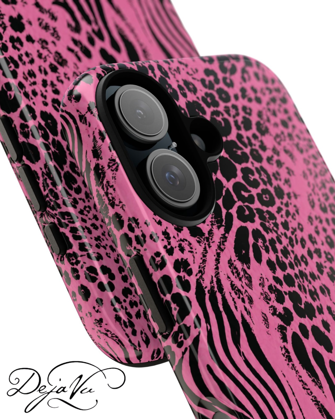 Pink Coquette Leopard iPhone Case | Y2K IT Girl Phone Cover
