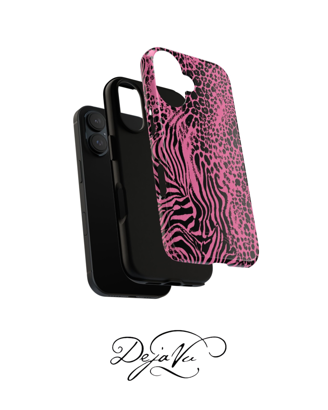 Pink Coquette Leopard iPhone Case | Y2K IT Girl Phone Cover