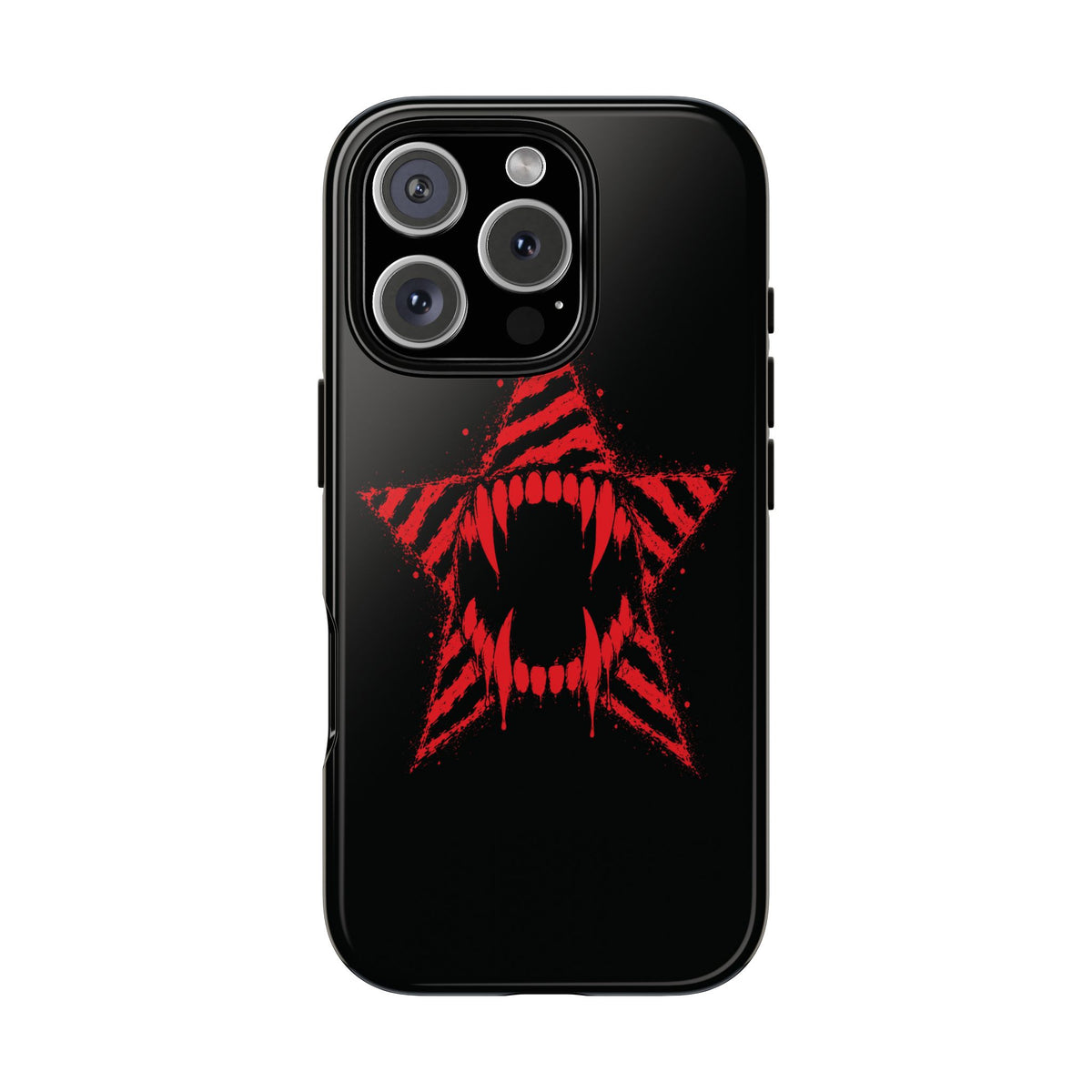 Vampire Star iPhone Case 🩸 Y2K Goth Alt Phone Case