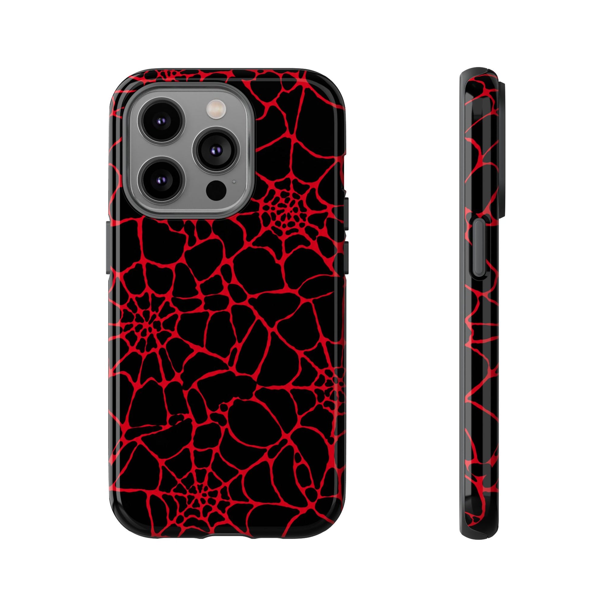 Y2K Spiderweb iPhone Case 🕷️ Goth Aesthetic Cute Emo Phone Case