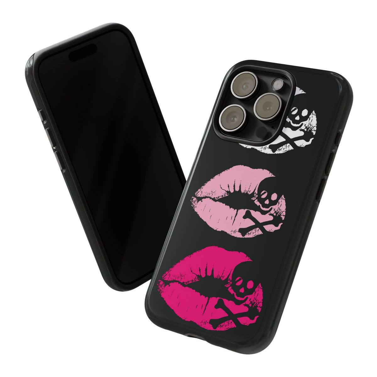 Skull Kiss Phone Case | Y2K Gothic Phone Case