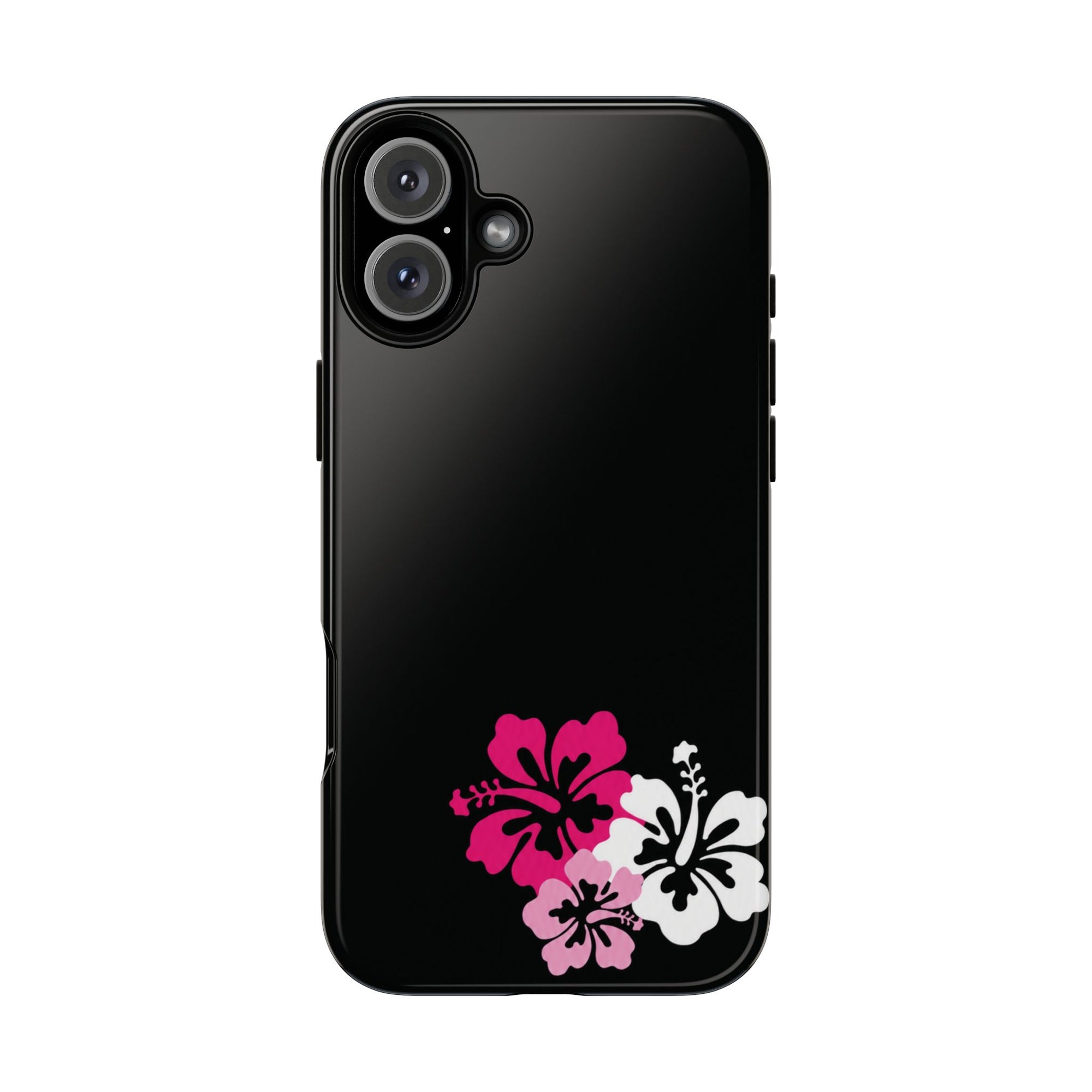 Y2K Hibiscus Floral Phone Case | Cute Coquette Tropical iPhone Case | Glossy Protective Girly Cover| dejavuu
