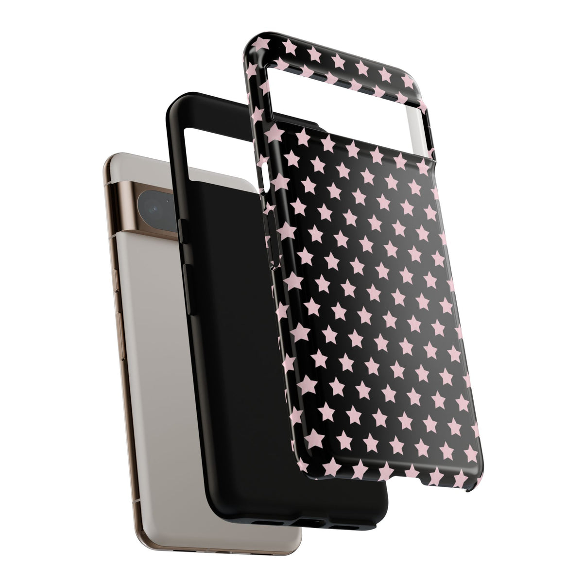 Star Girl iPhone Case ✦ Y2K Aesthetic Black Star Phone Case