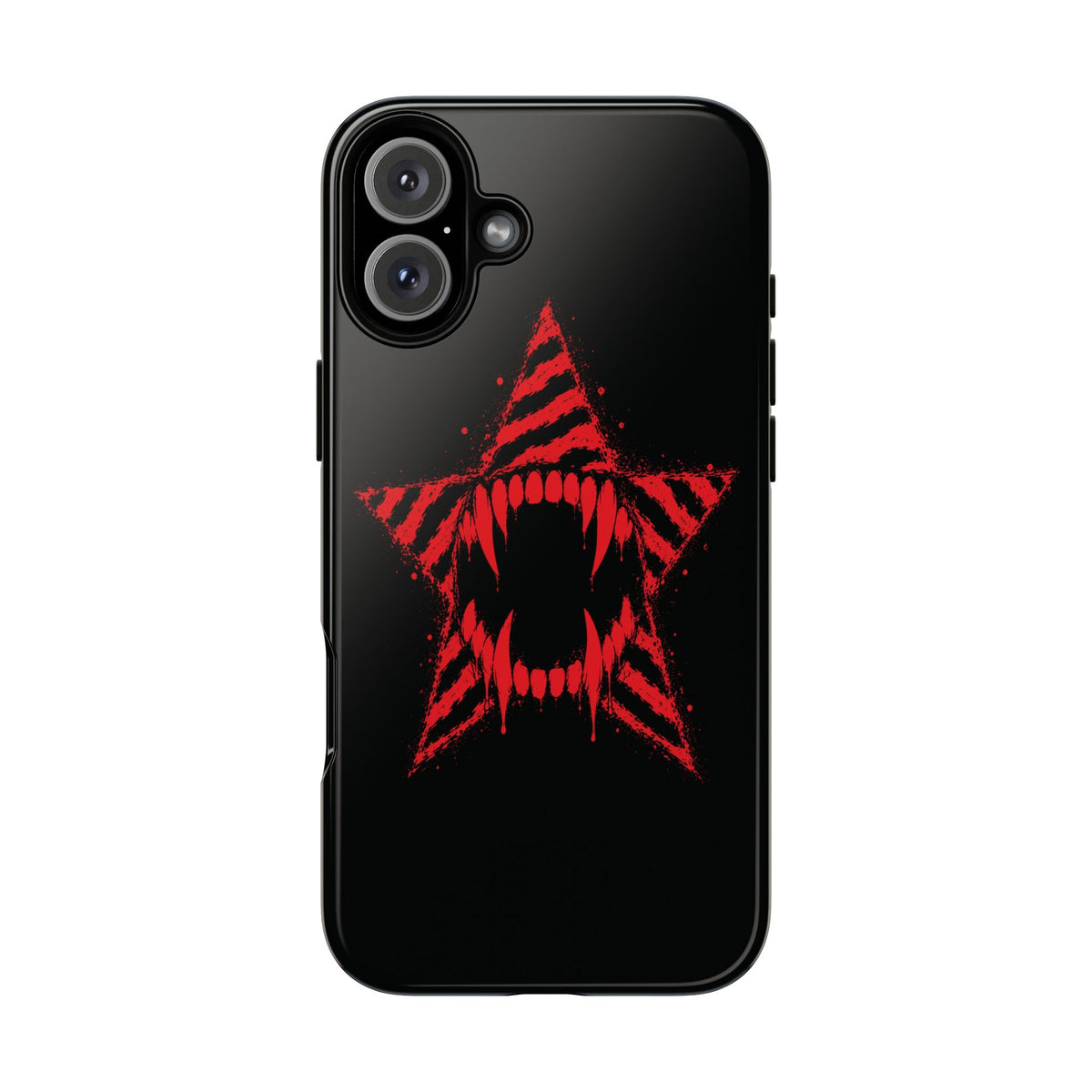 Vampire Star iPhone Case 🩸 Y2K Goth Alt Phone Case