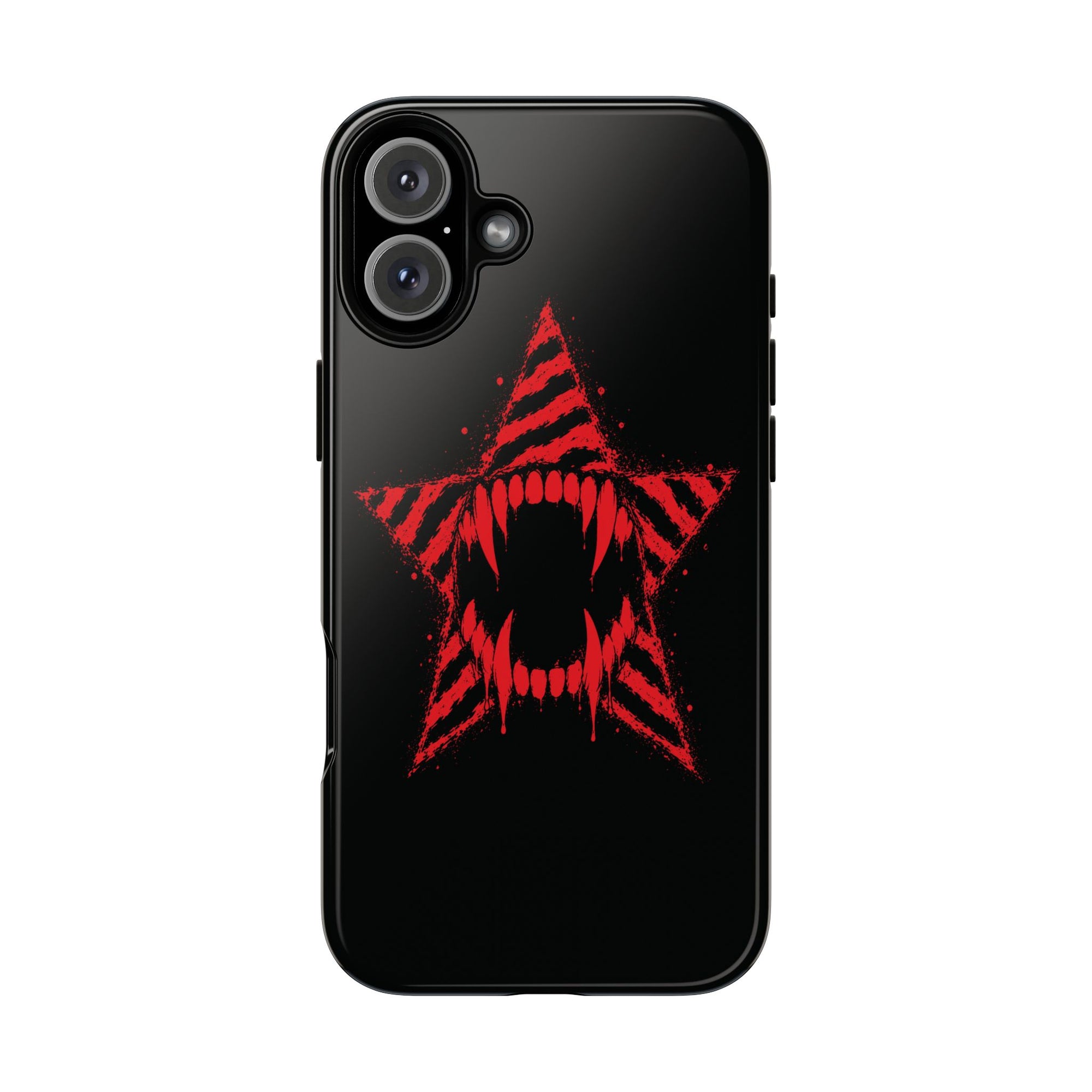 Vampire Star iPhone Case 🩸 Y2K Goth Alt Phone Case