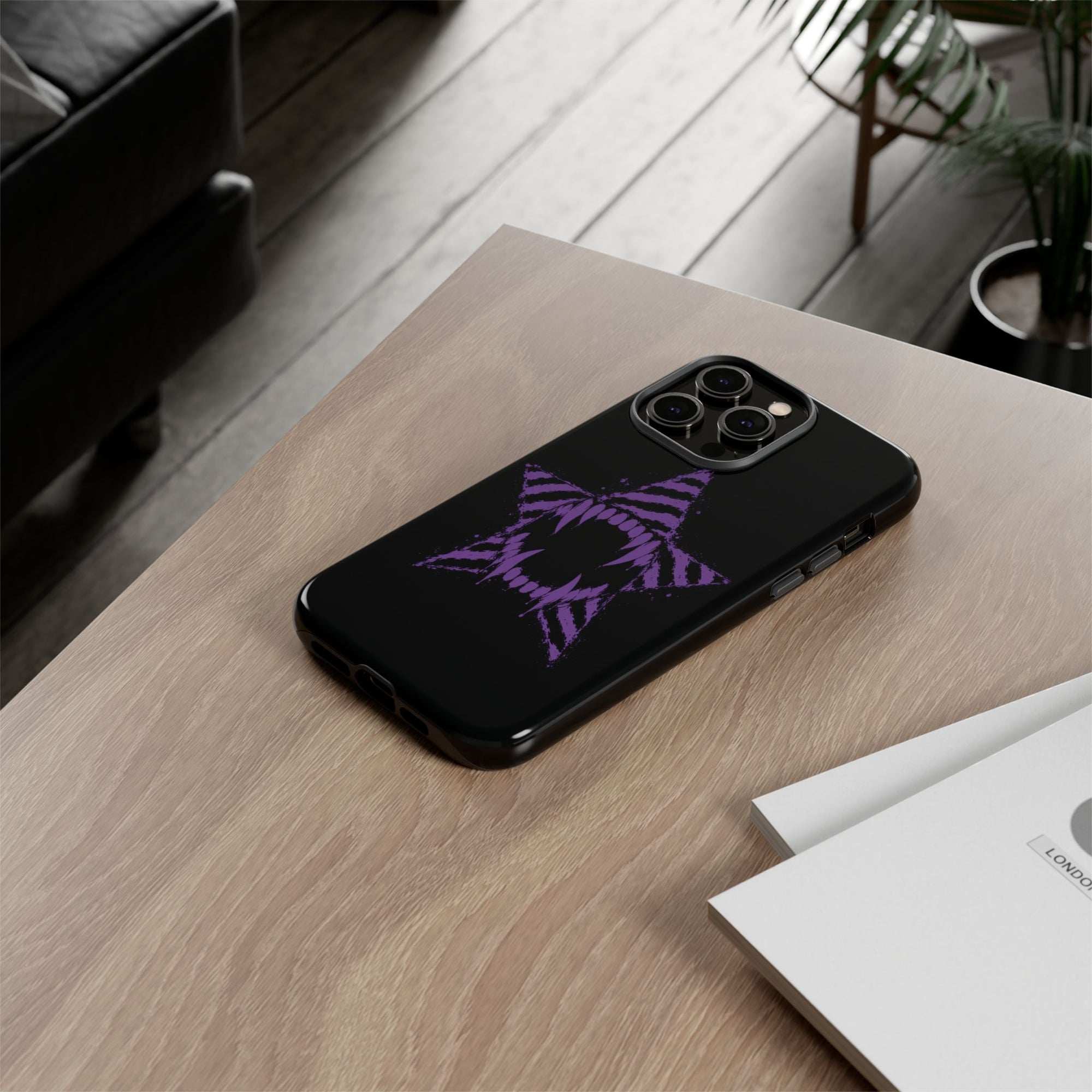 Vampire Star iPhone Case 🩸 Y2K Goth Alt Phone Case