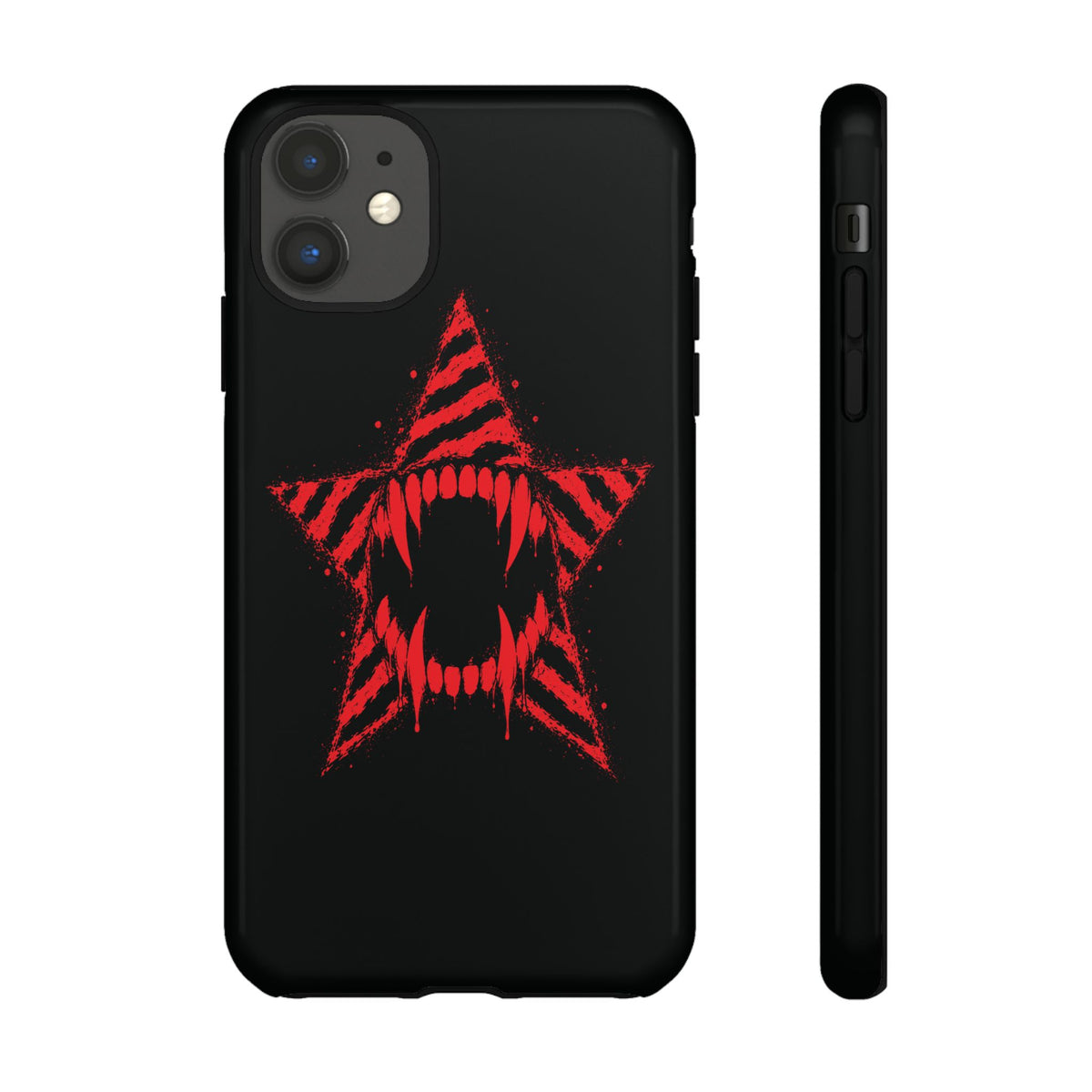 Vampire Star iPhone Case 🩸 Y2K Goth Alt Phone Case