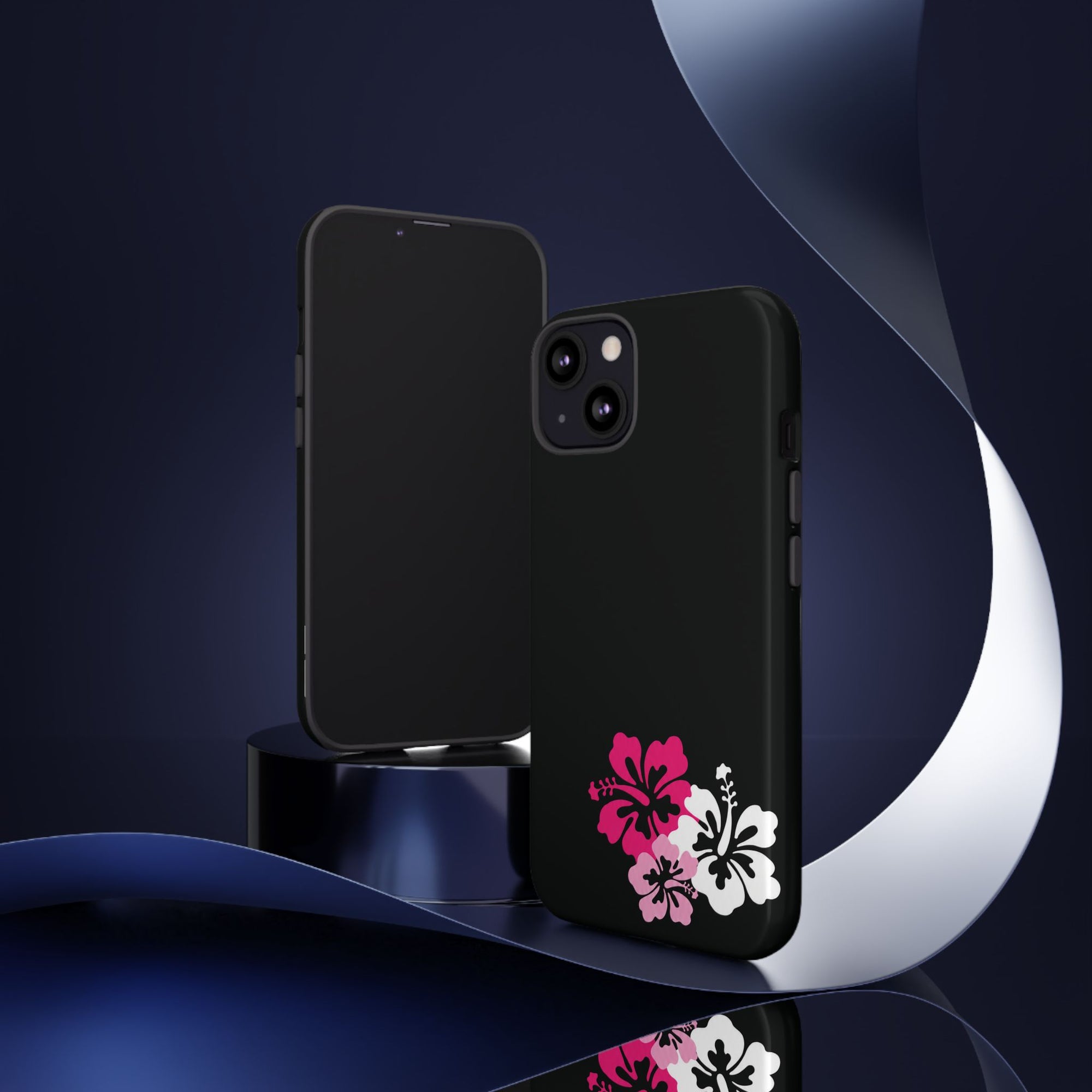 Y2K Hibiscus Floral Phone Case | Cute Coquette Tropical iPhone Case | Glossy Protective Girly Cover| dejavuu