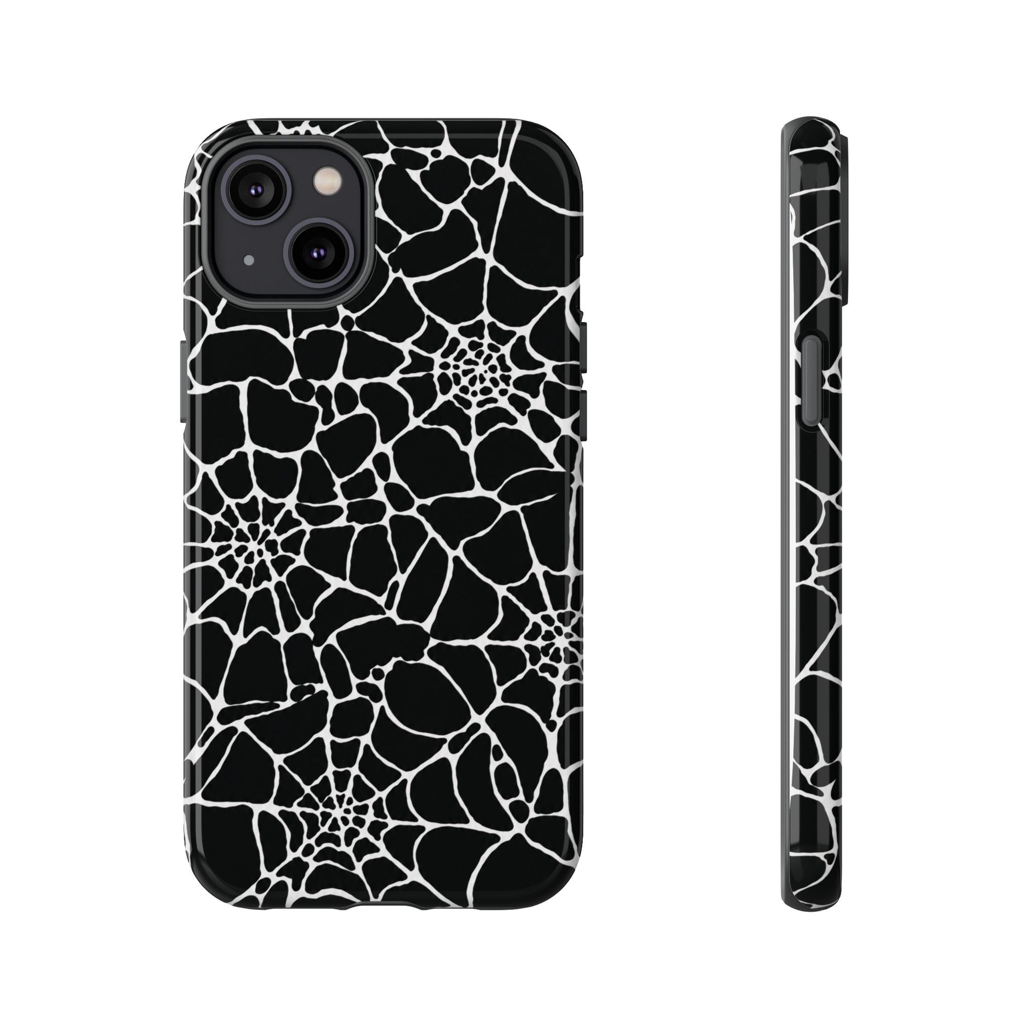 Y2K Spiderweb iPhone Case 🕷️ Goth Aesthetic Cute Emo Phone Case