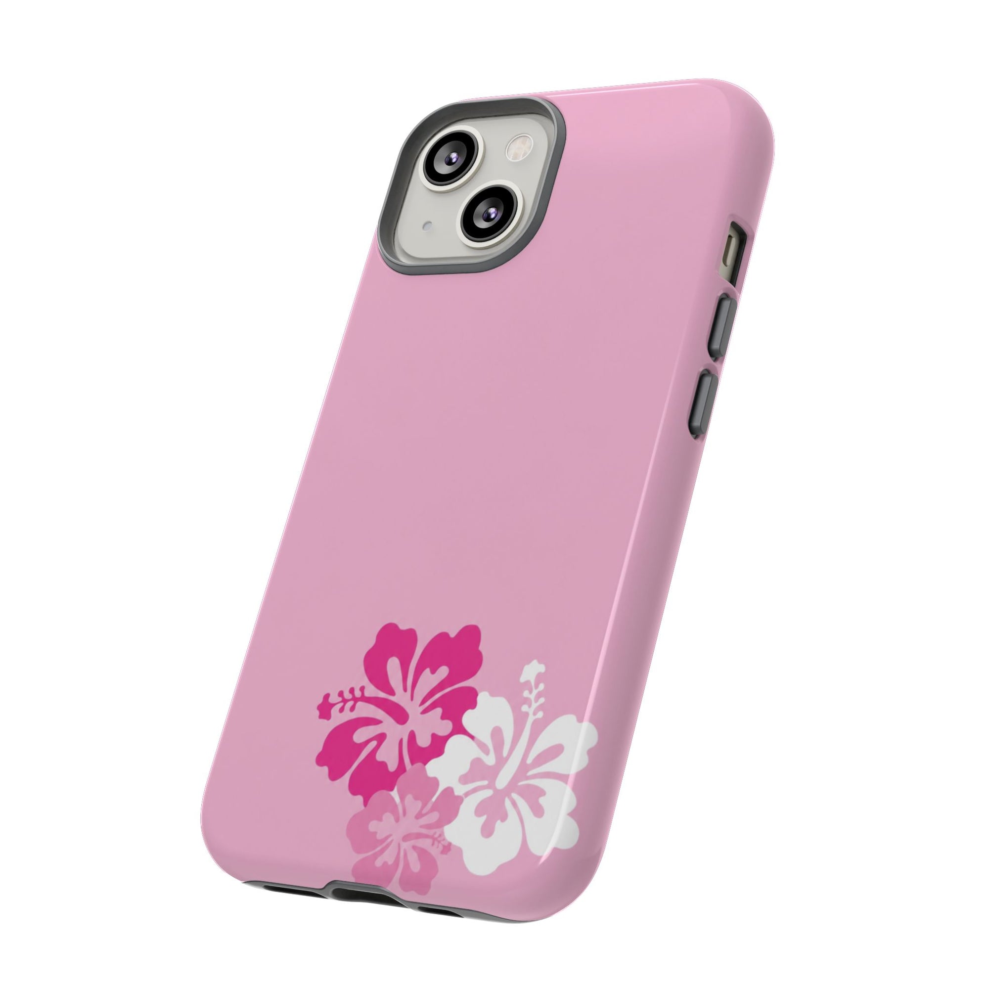 Y2K Hibiscus Floral Phone Case | Cute Coquette Tropical iPhone Case | Glossy Protective Girly Cover| dejavuu