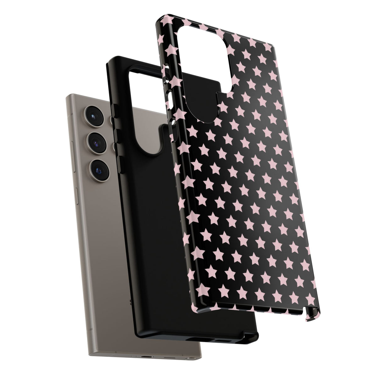 Star Girl iPhone Case ✦ Y2K Aesthetic Black Star Phone Case