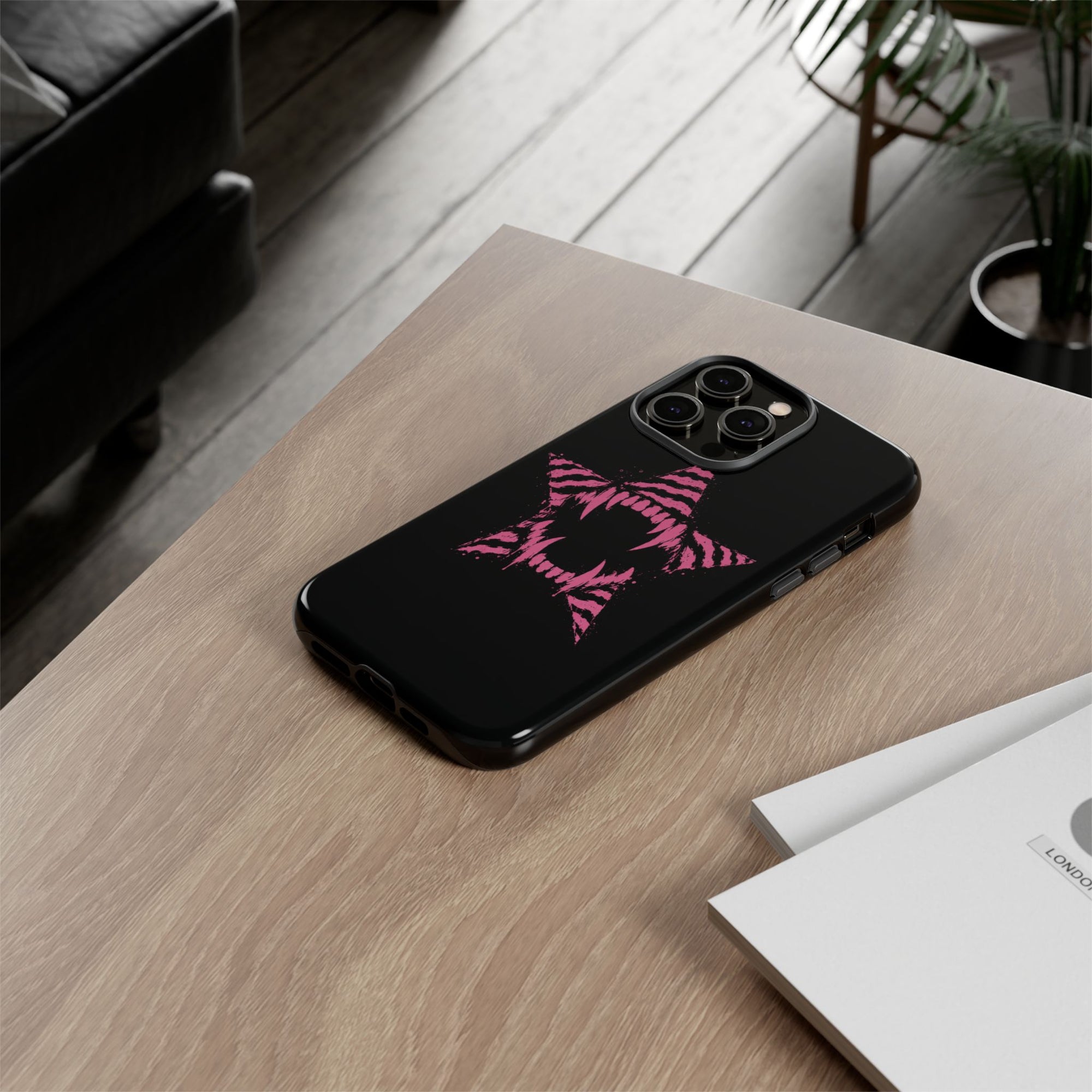 Vampire Star iPhone Case 🩸 Y2K Goth Alt Phone Case