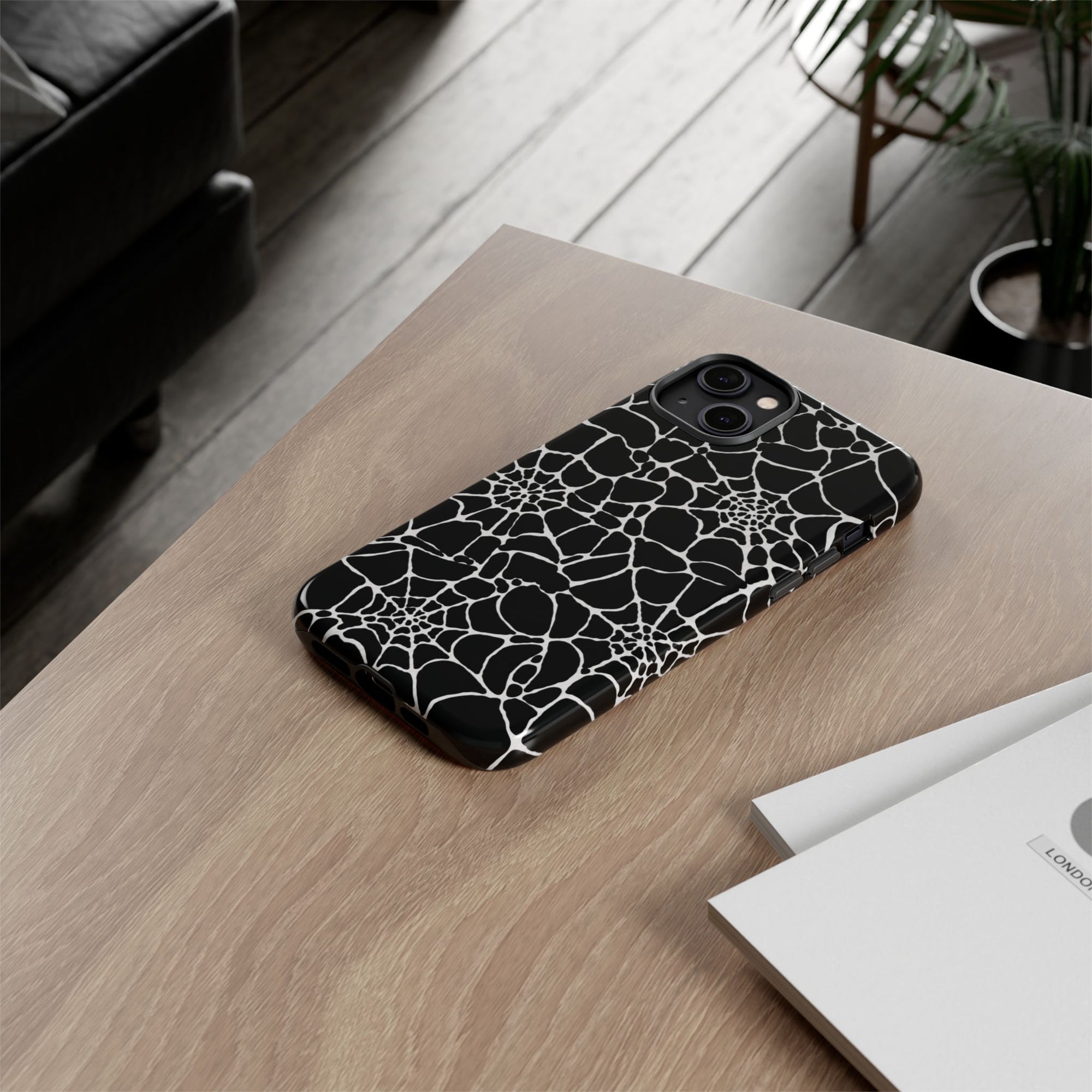 Y2K Spiderweb iPhone Case 🕷️ Goth Aesthetic Cute Emo Phone Case