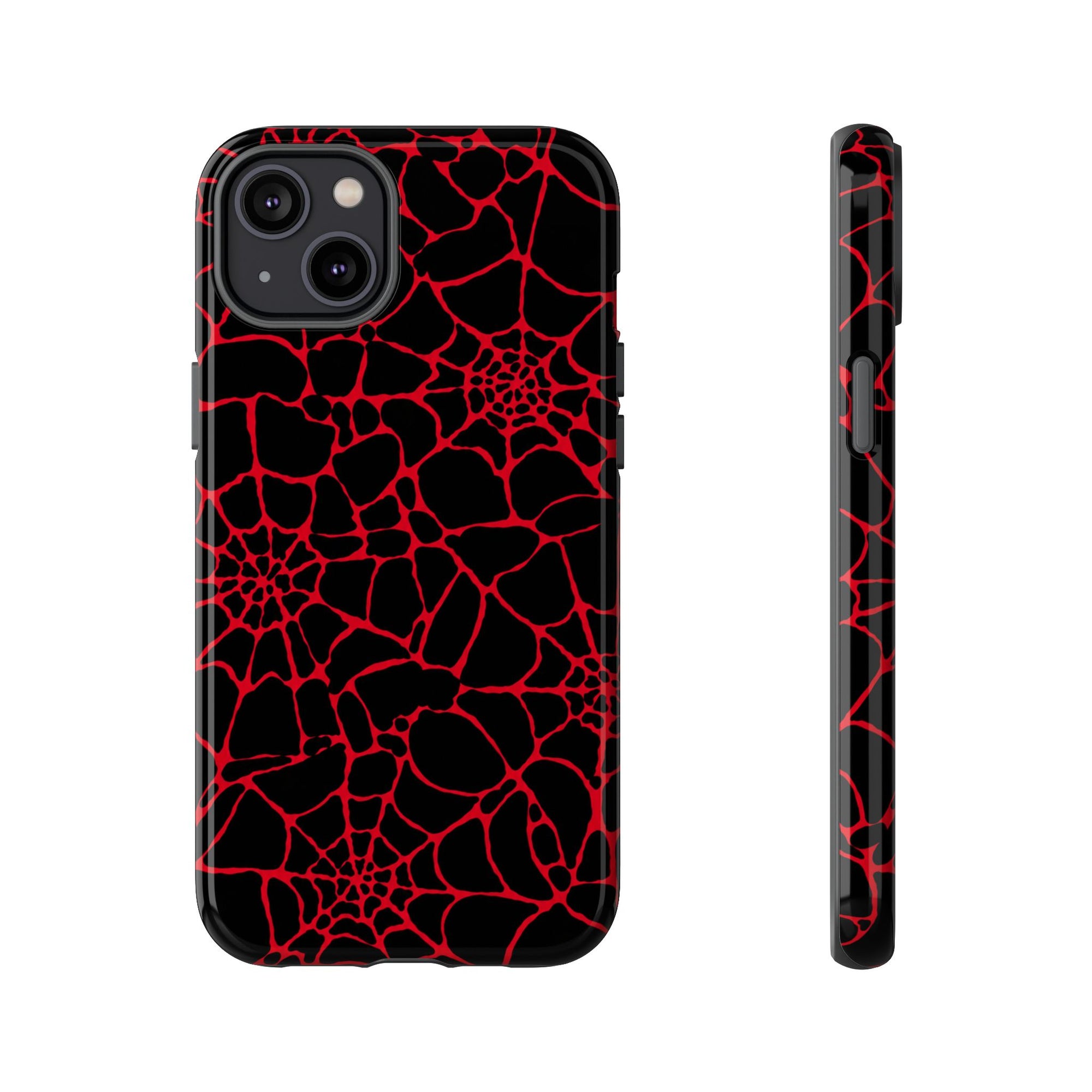 Y2K Spiderweb iPhone Case 🕷️ Goth Aesthetic Cute Emo Phone Case