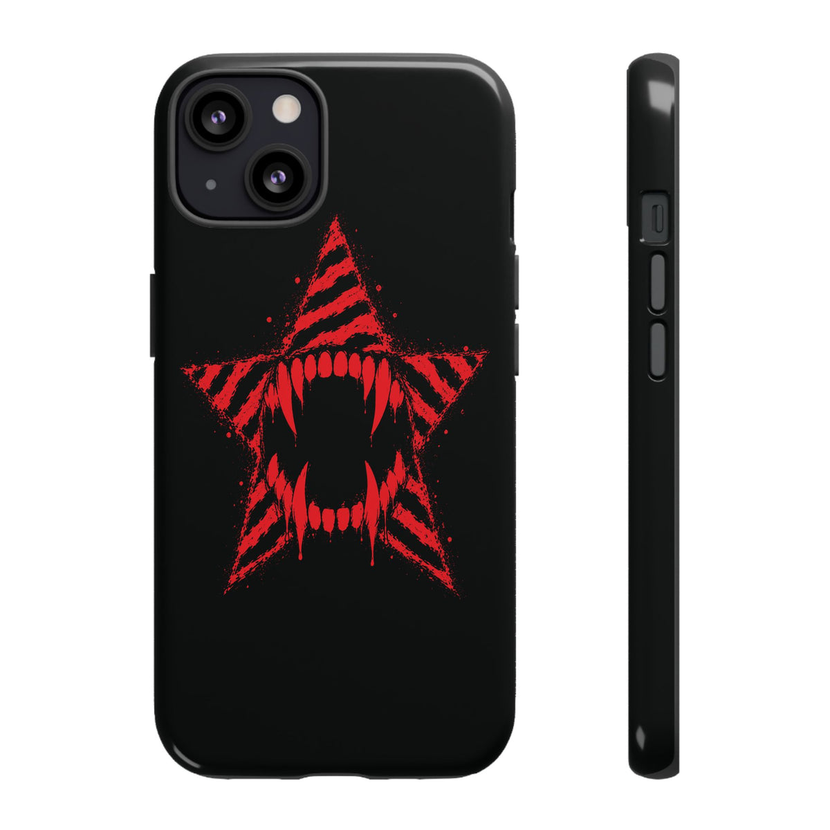 Vampire Star iPhone Case 🩸 Y2K Goth Alt Phone Case