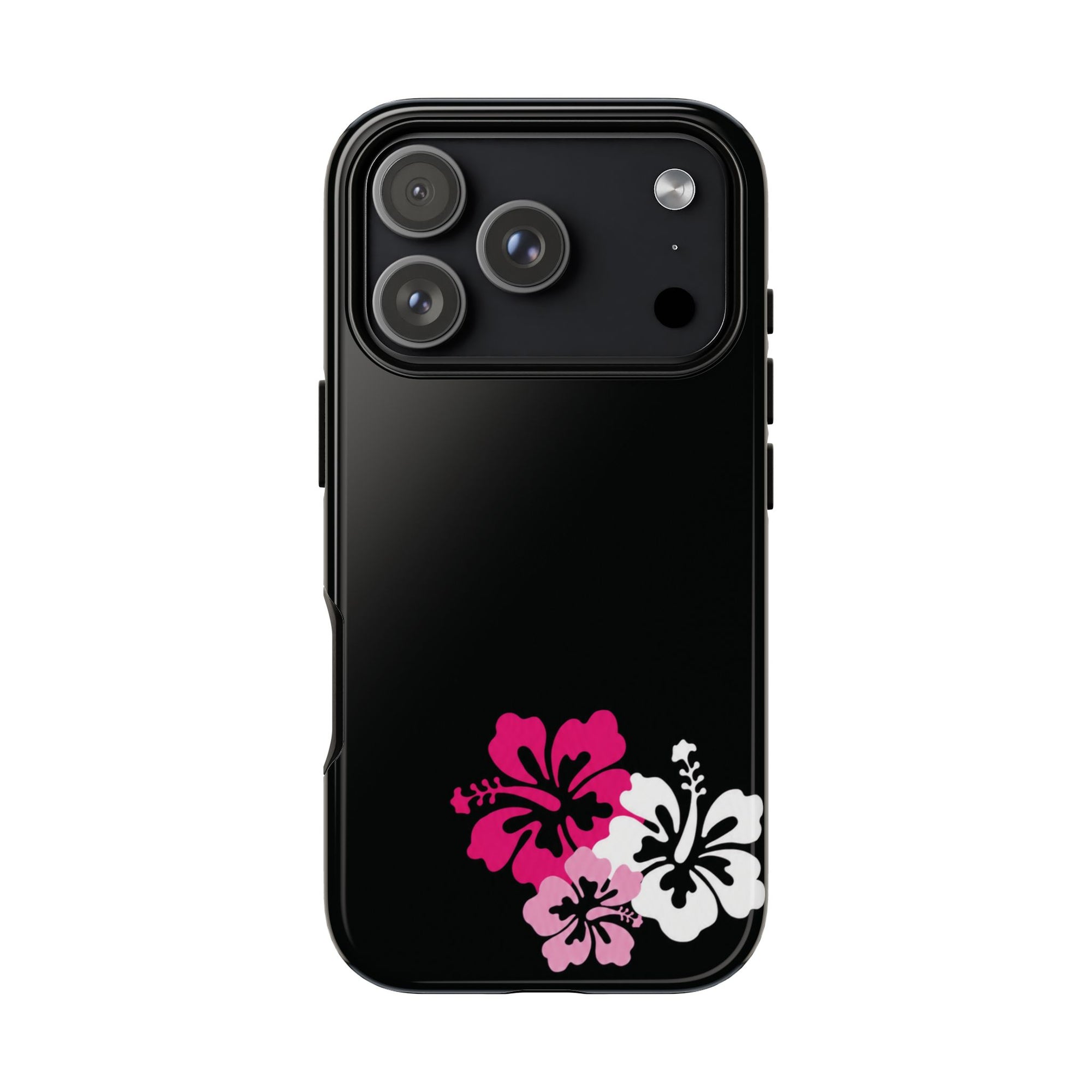 Y2K Hibiscus Floral Phone Case | Cute Coquette Tropical iPhone Case | Glossy Protective Girly Cover| dejavuu