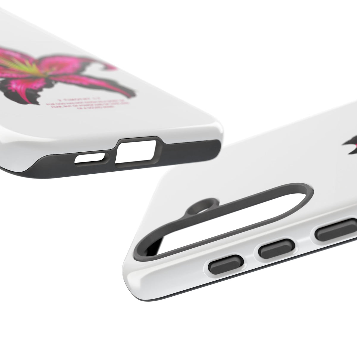 Pink Lily Christian iPhone Case ✝️ Coquette Faith Aesthetic Bible Verse Phone Case