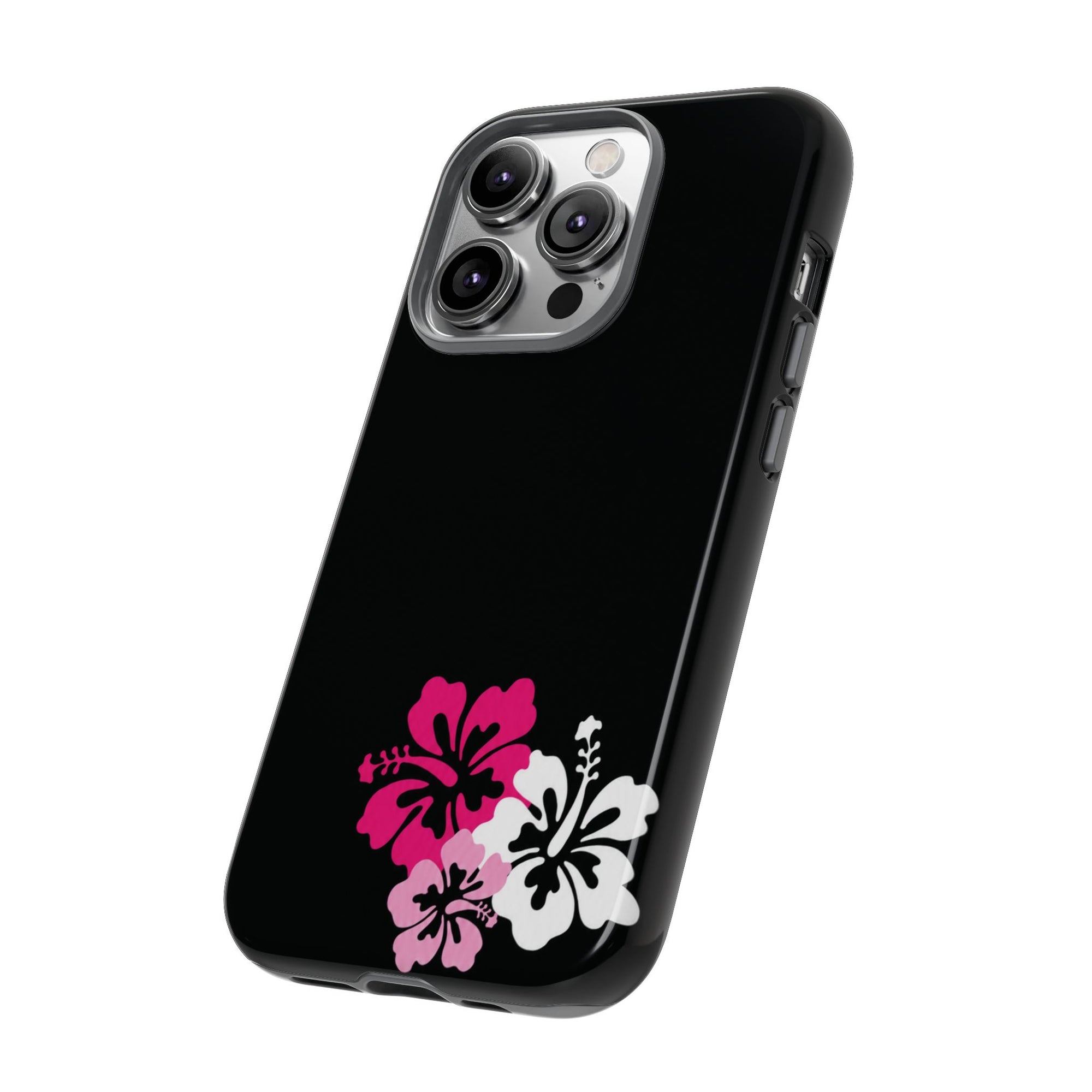 Y2K Hibiscus Floral Phone Case | Cute Coquette Tropical iPhone Case | Glossy Protective Girly Cover| dejavuu