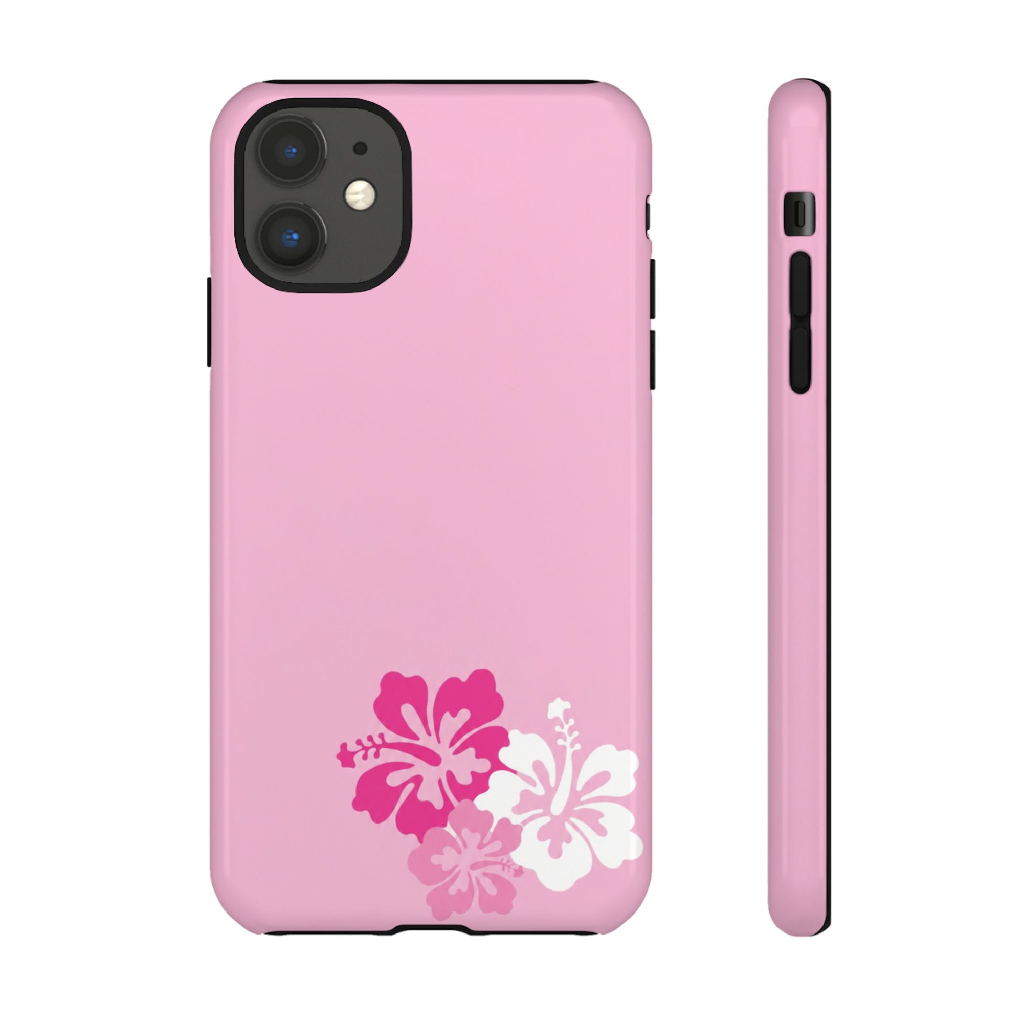 Y2K Hibiscus Floral Phone Case | Cute Coquette Tropical iPhone Case | Glossy Protective Girly Cover| dejavuu
