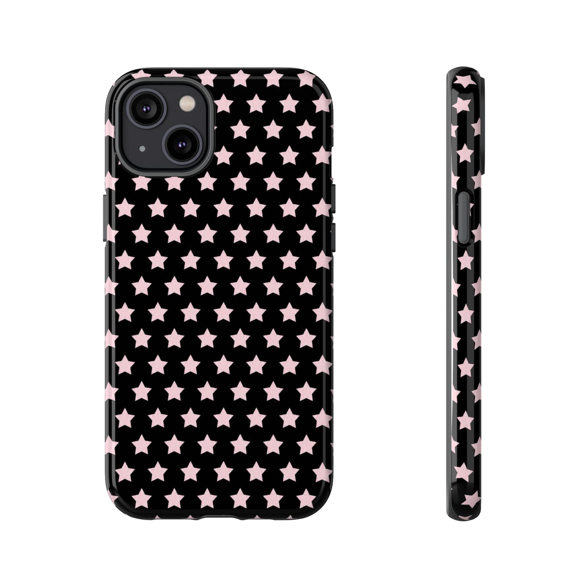 Star Girl iPhone Case ✦ Y2K Aesthetic Black Star Phone Case
