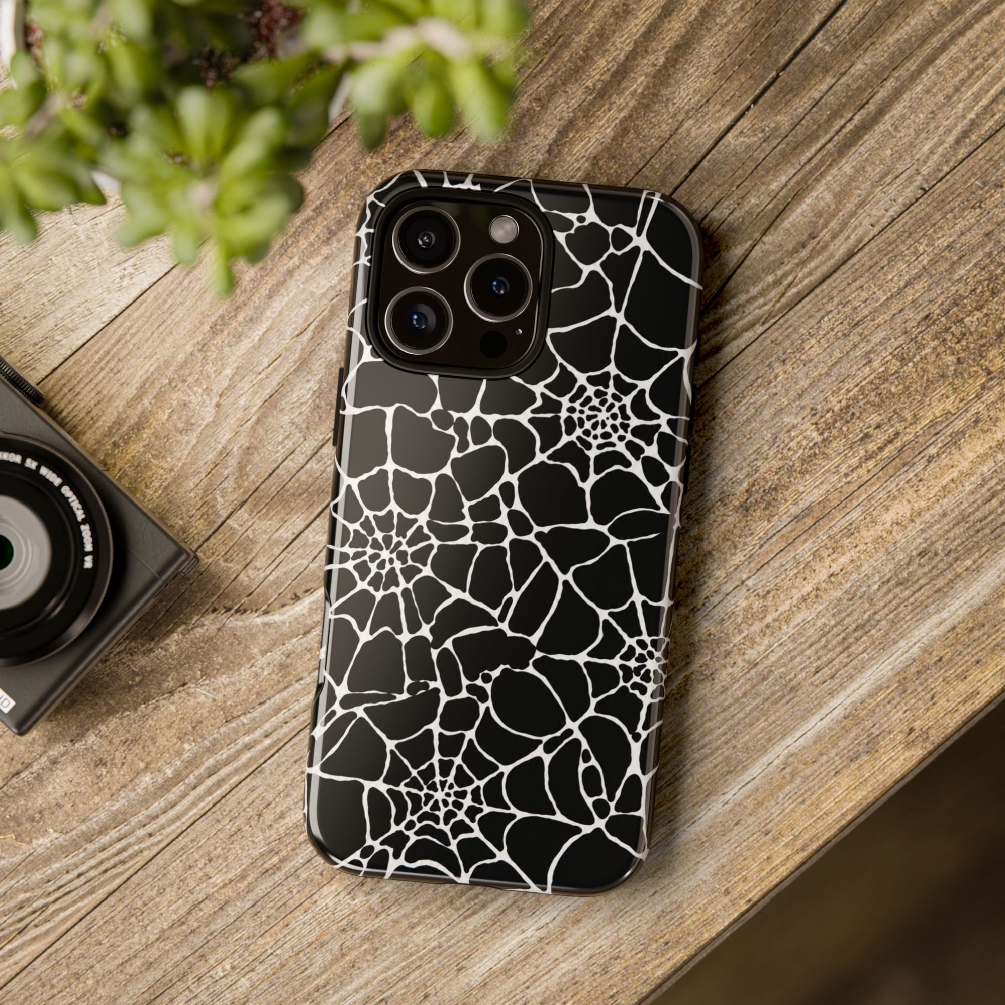 Y2K Spiderweb iPhone Case 🕷️ Goth Aesthetic Cute Emo Phone Case