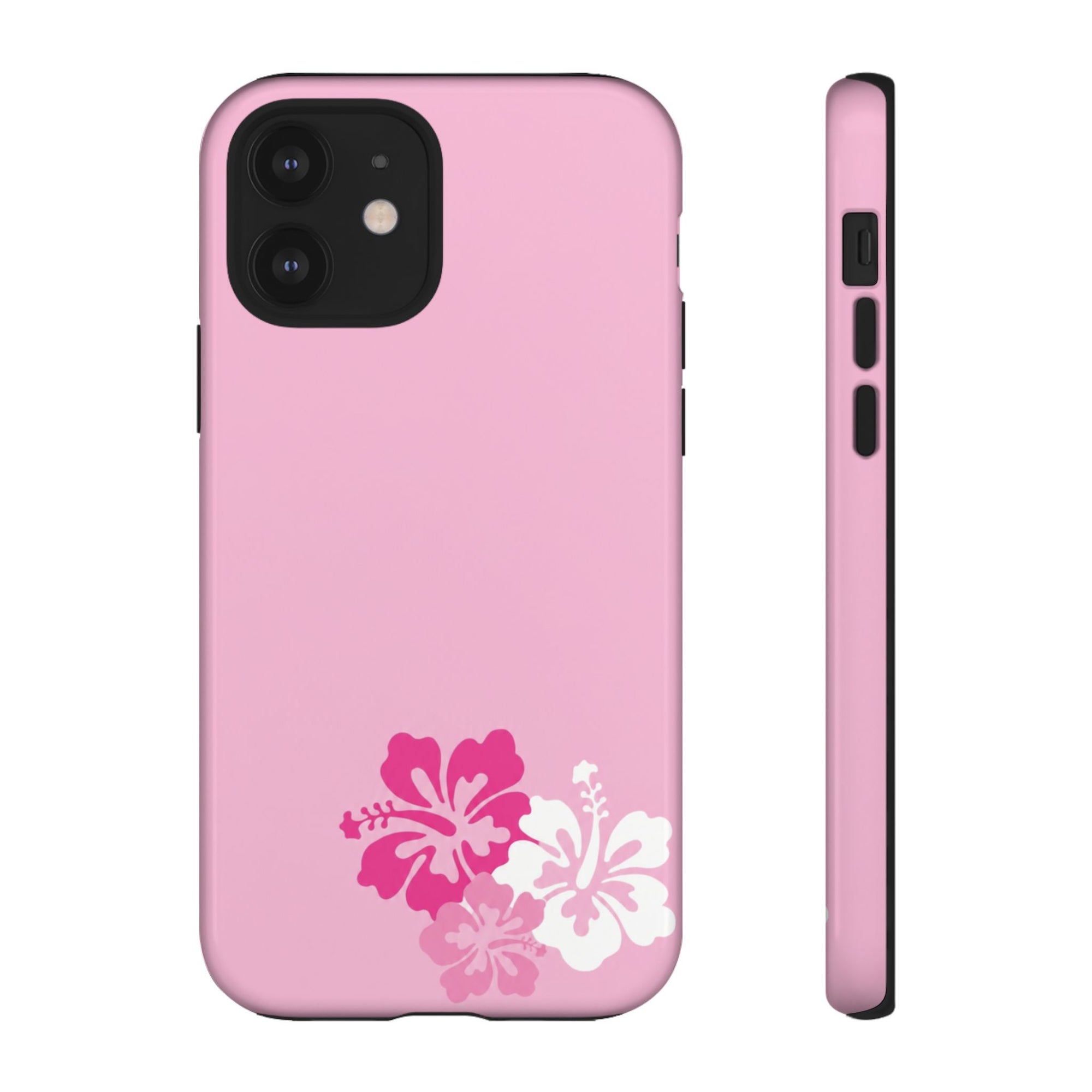 Y2K Hibiscus Floral Phone Case | Cute Coquette Tropical iPhone Case | Glossy Protective Girly Cover| dejavuu