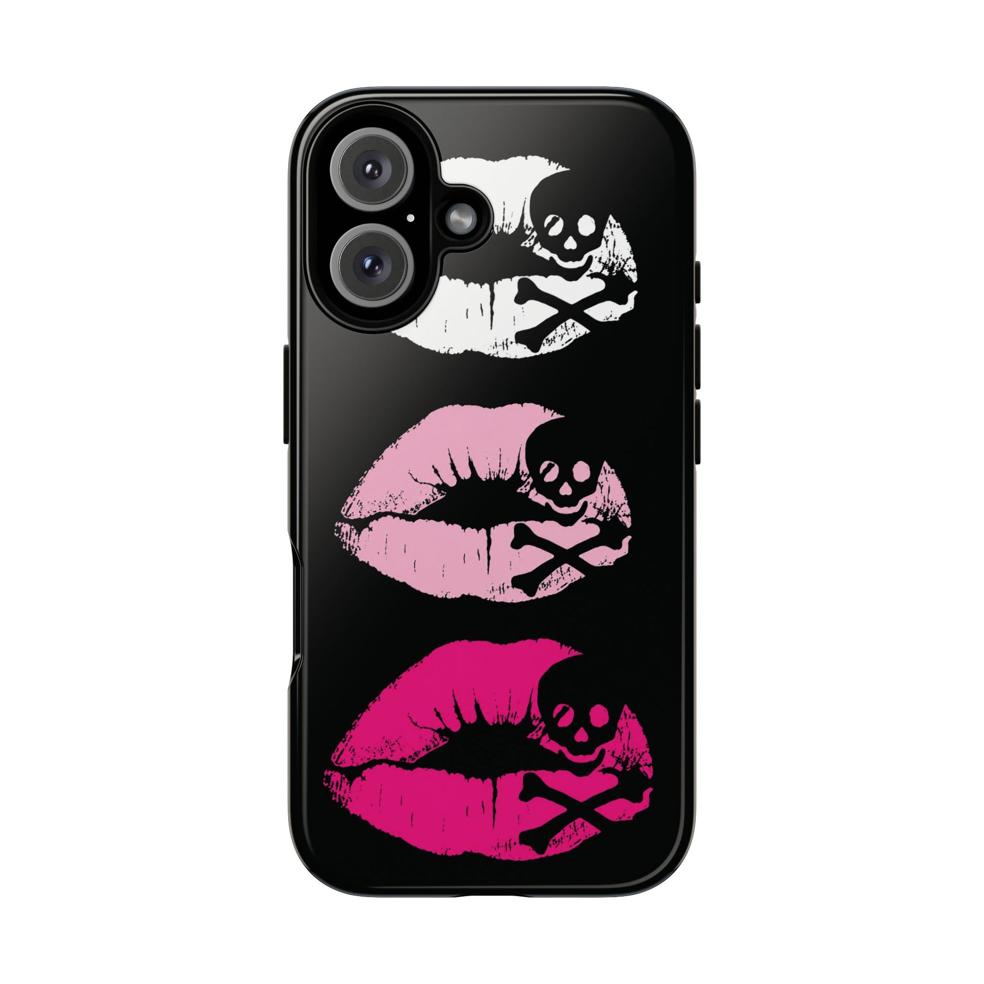 Skull Kiss Phone Case | Y2K Gothic Phone Case