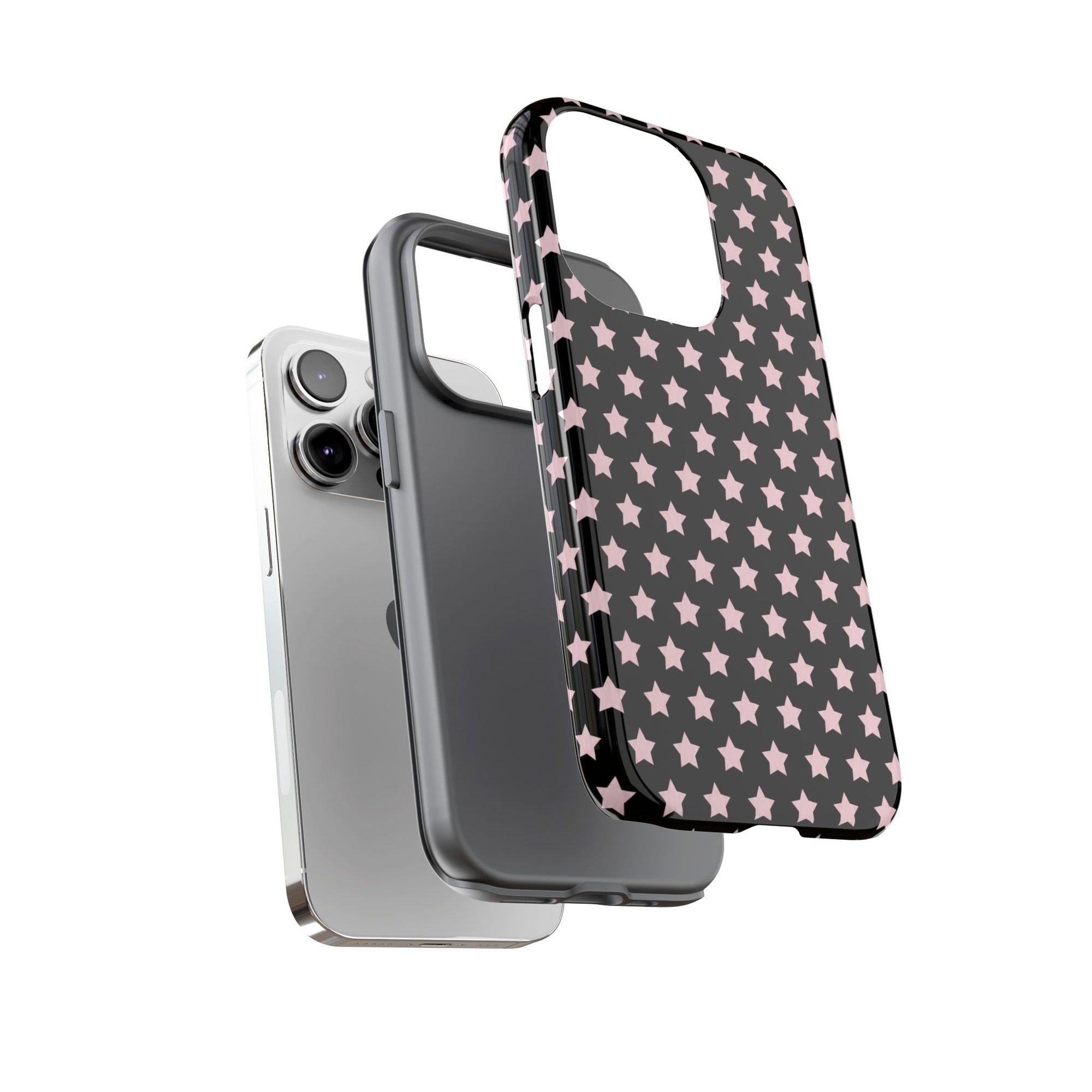 Star Girl iPhone Case ✦ Y2K Aesthetic Black Star Phone Case