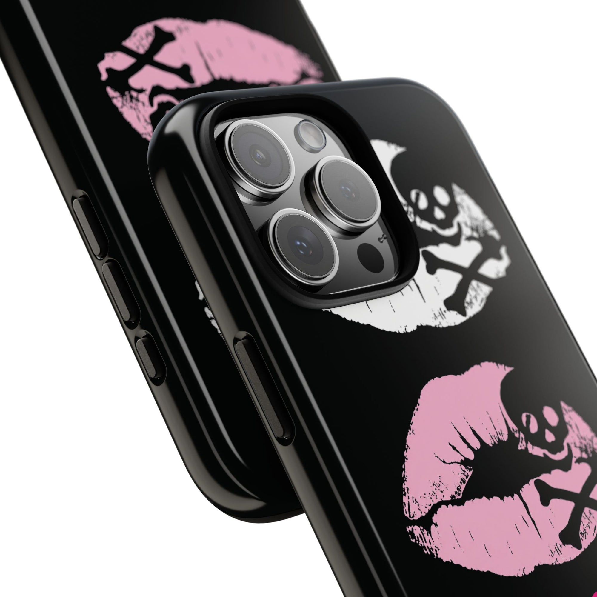 Skull Kiss Phone Case | Y2K Gothic Phone Case
