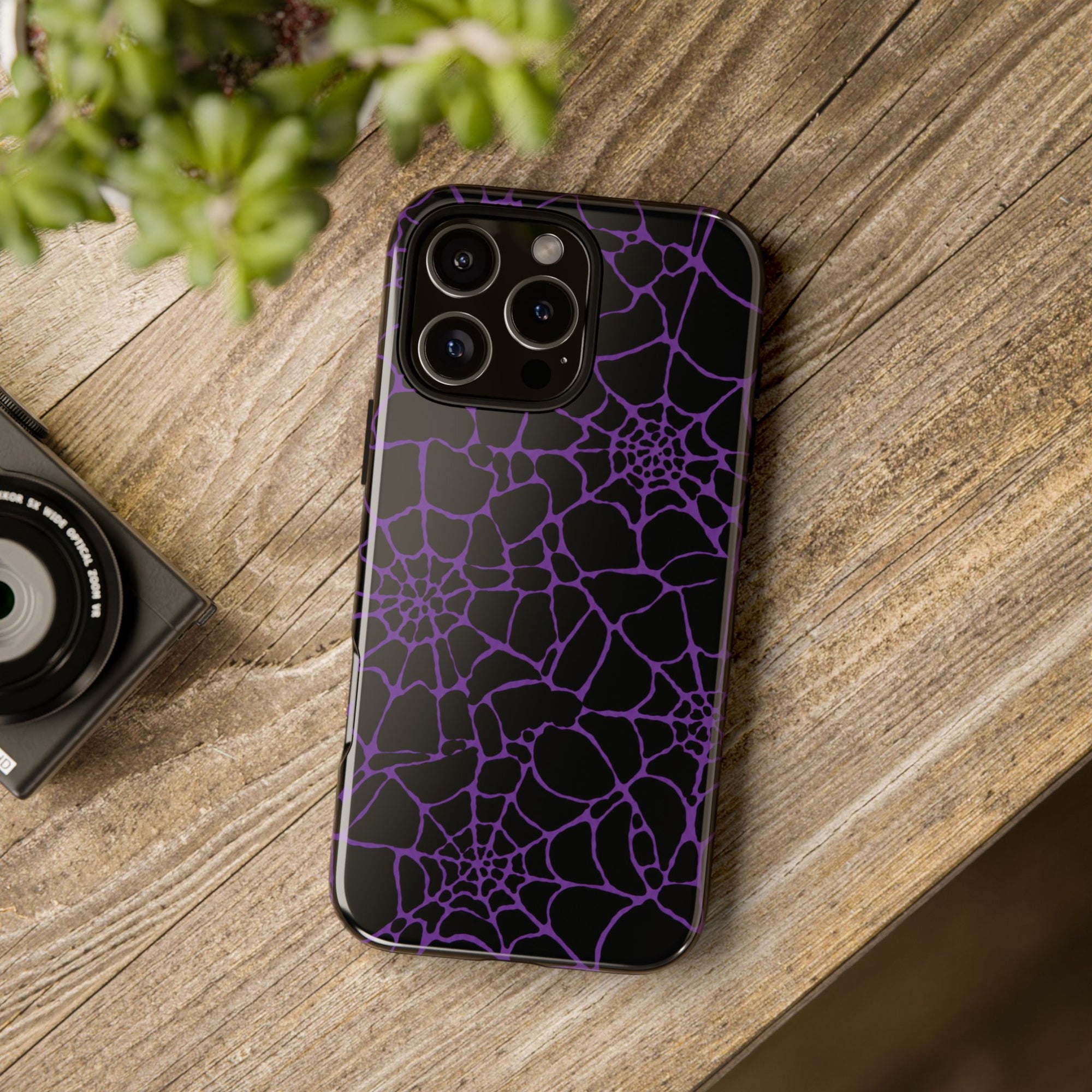 Y2K Spiderweb iPhone Case 🕷️ Goth Aesthetic Cute Emo Phone Case