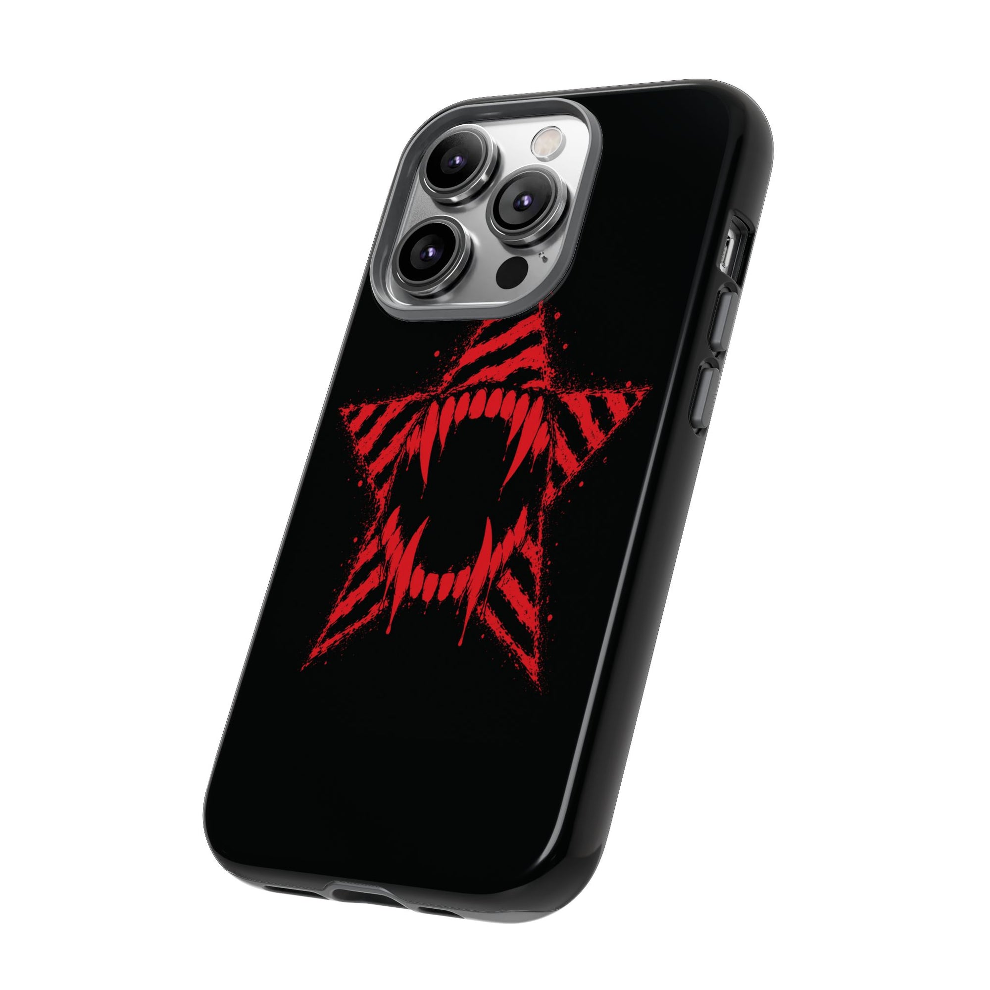 Vampire Star iPhone Case 🩸 Y2K Goth Alt Phone Case