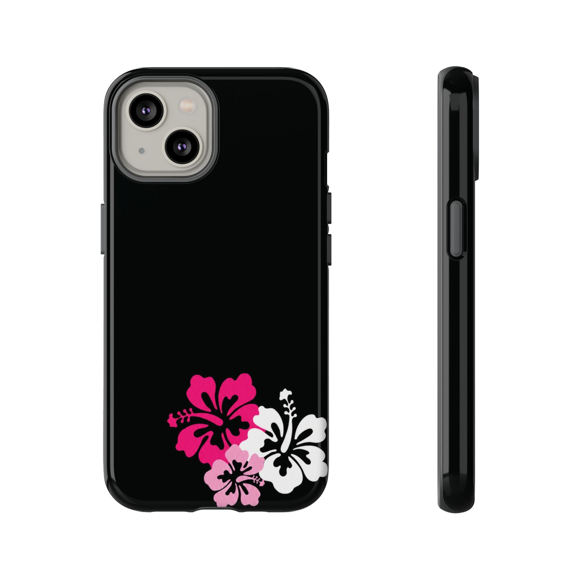 Y2K Hibiscus Floral Phone Case | Cute Coquette Tropical iPhone Case | Glossy Protective Girly Cover| dejavuu