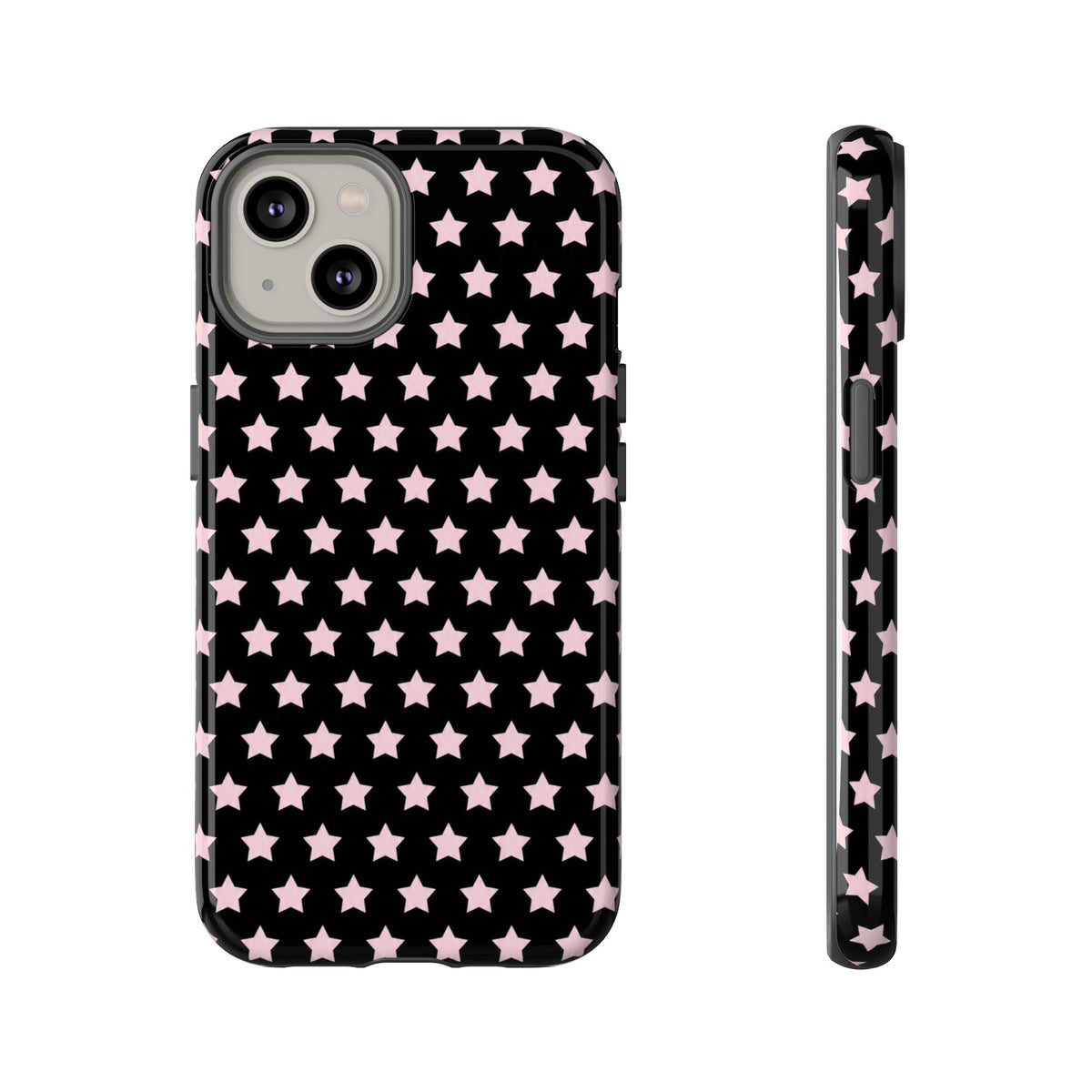 Star Girl iPhone Case ✦ Y2K Aesthetic Black Star Phone Case