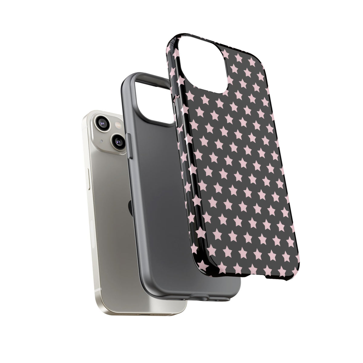 Star Girl iPhone Case ✦ Y2K Aesthetic Black Star Phone Case