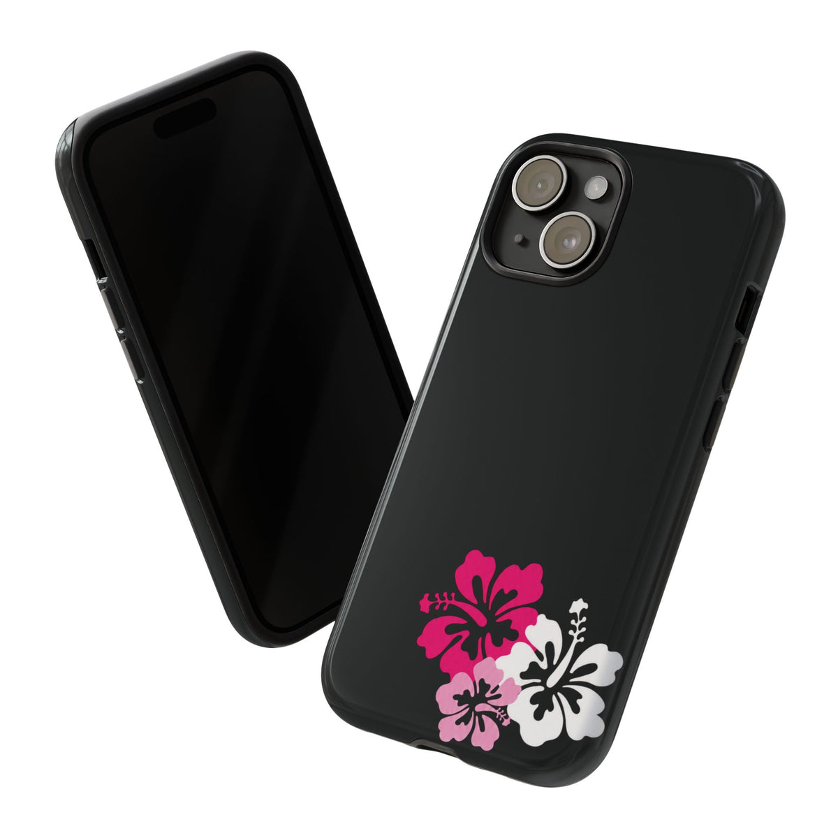 Y2K Hibiscus Floral Phone Case | Cute Coquette Tropical iPhone Case | Glossy Protective Girly Cover| dejavuu