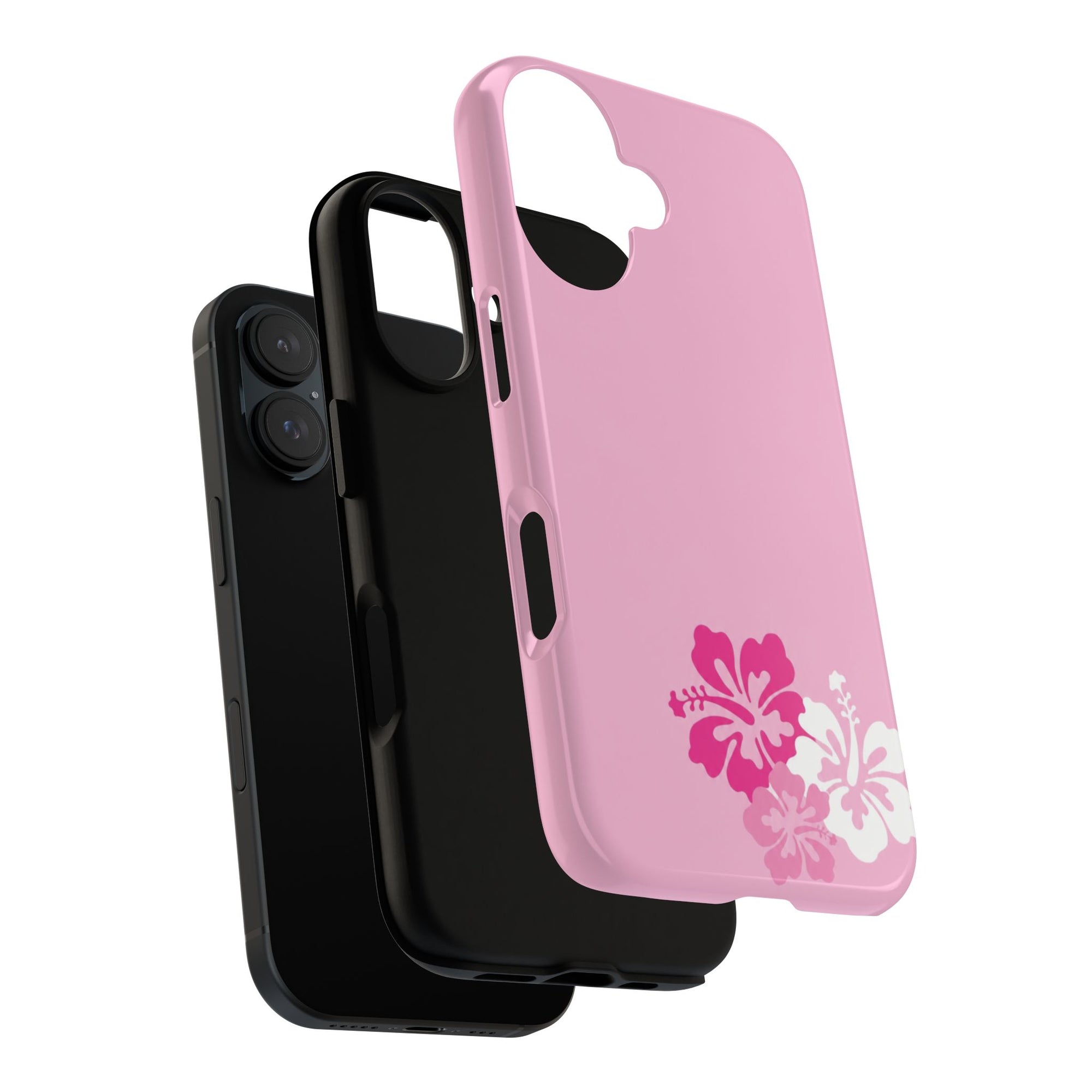 Y2K Hibiscus Floral Phone Case | Cute Coquette Tropical iPhone Case | Glossy Protective Girly Cover| dejavuu