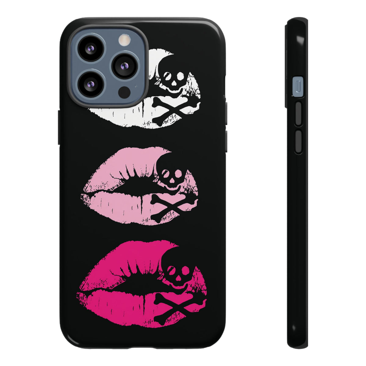 Skull Kiss Phone Case | Y2K Gothic Phone Case
