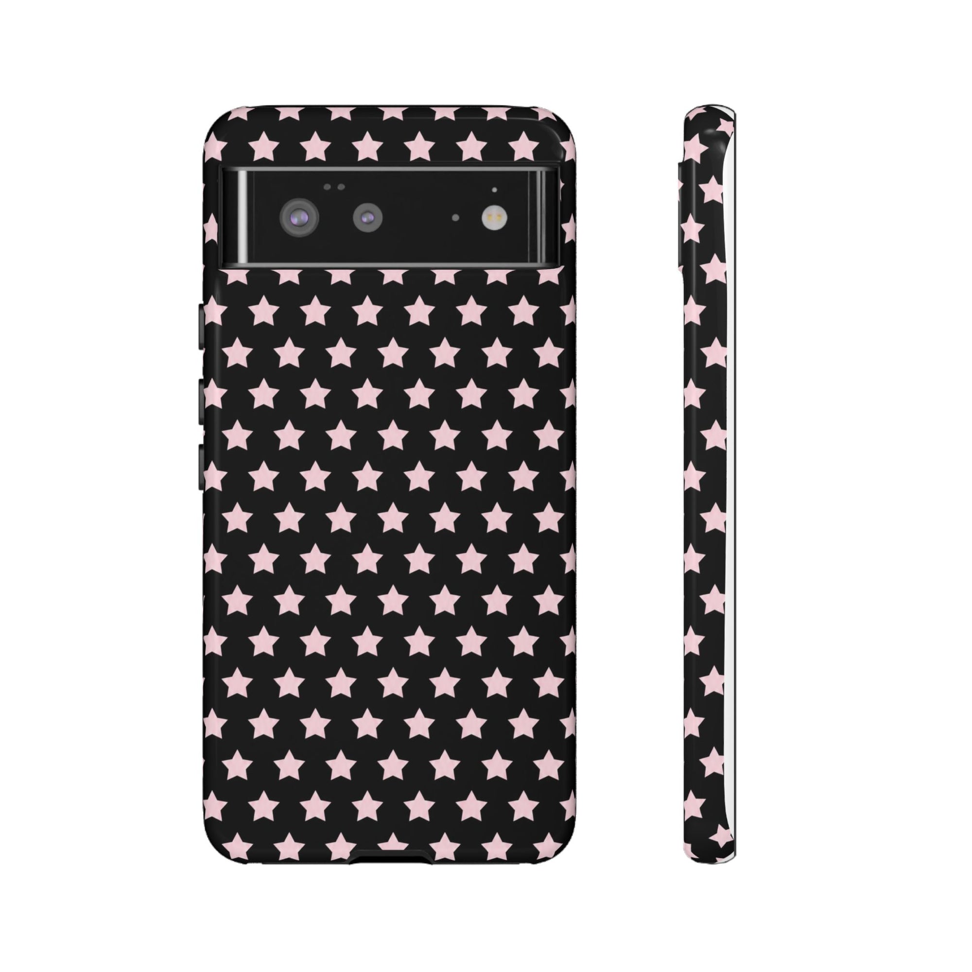 Star Girl iPhone Case ✦ Y2K Aesthetic Black Star Phone Case