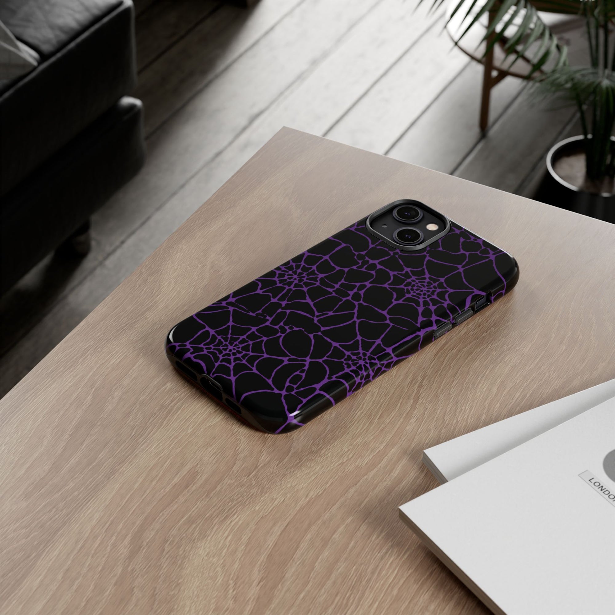 Y2K Spiderweb iPhone Case 🕷️ Goth Aesthetic Cute Emo Phone Case