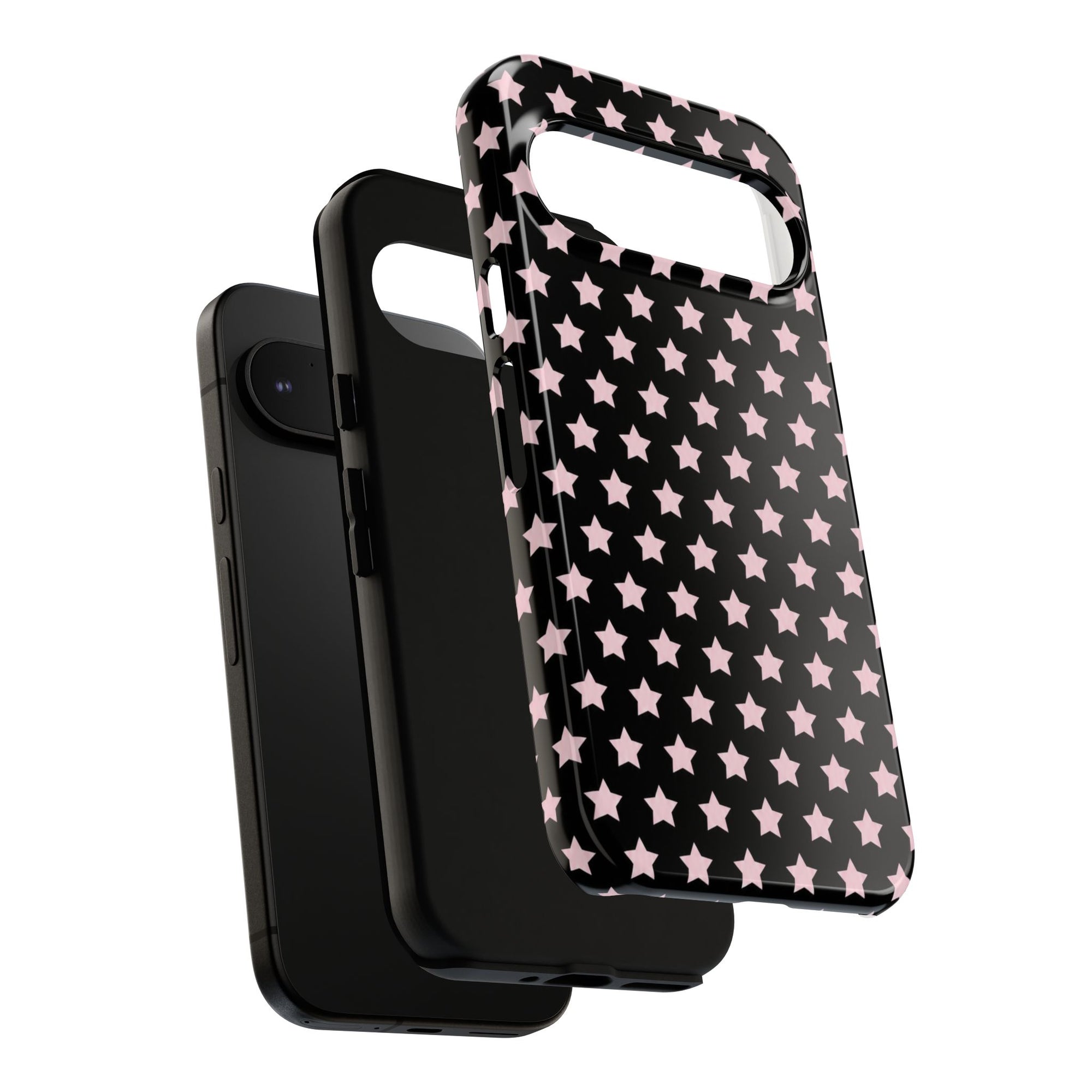 Star Girl iPhone Case ✦ Y2K Aesthetic Black Star Phone Case