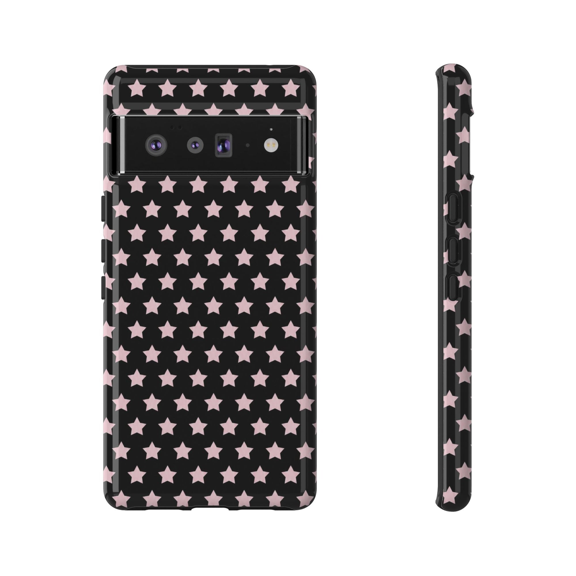 Star Girl iPhone Case ✦ Y2K Aesthetic Black Star Phone Case