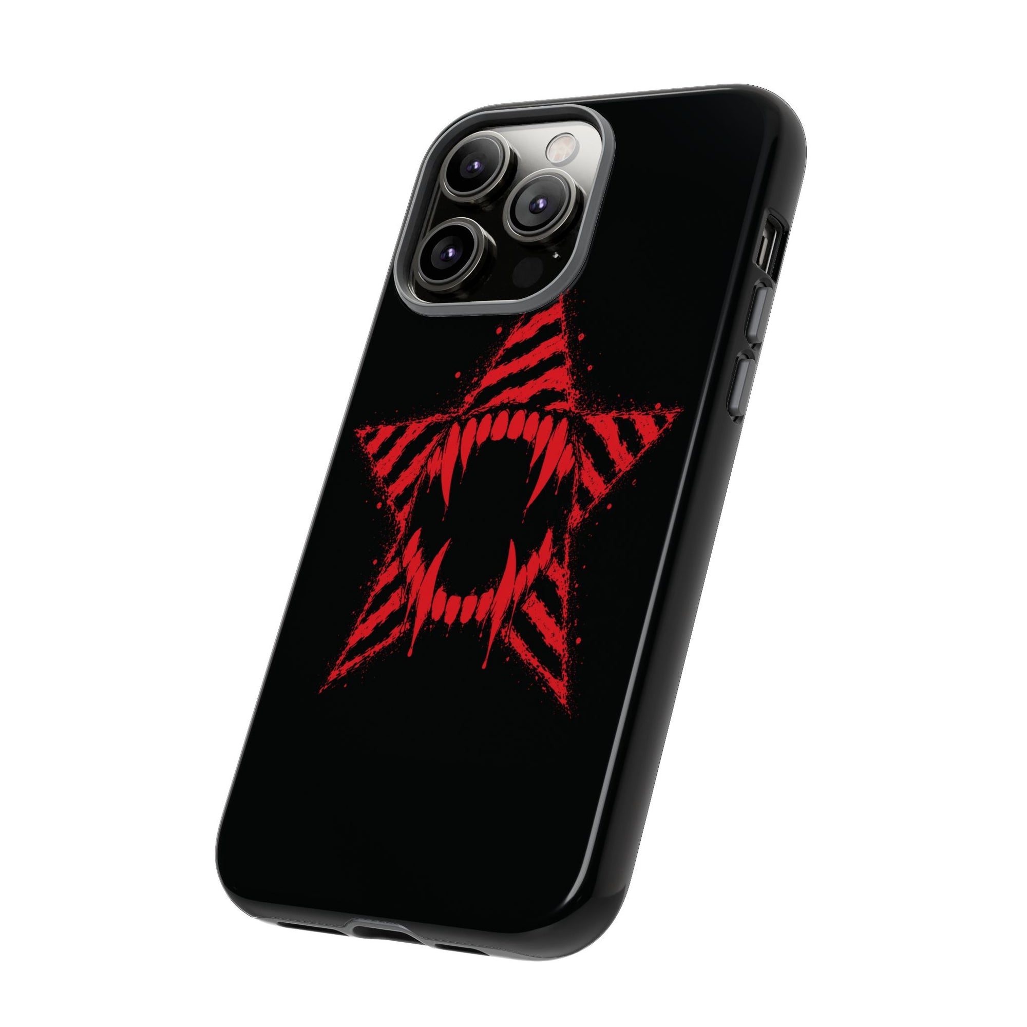 Vampire Star iPhone Case 🩸 Y2K Goth Alt Phone Case