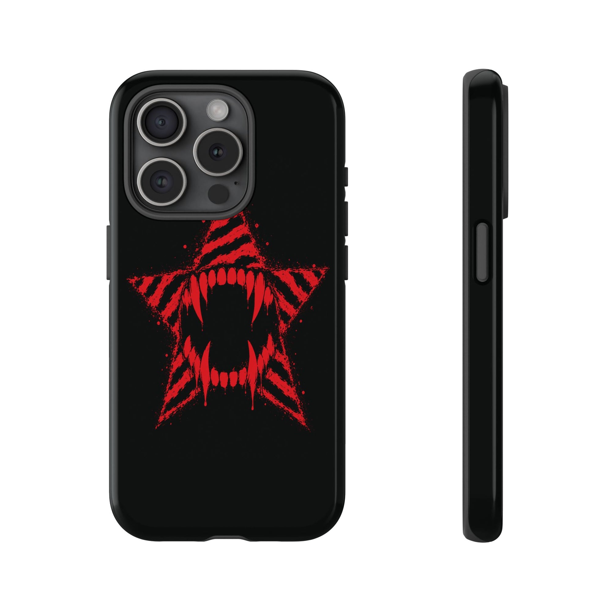 Vampire Star iPhone Case 🩸 Y2K Goth Alt Phone Case