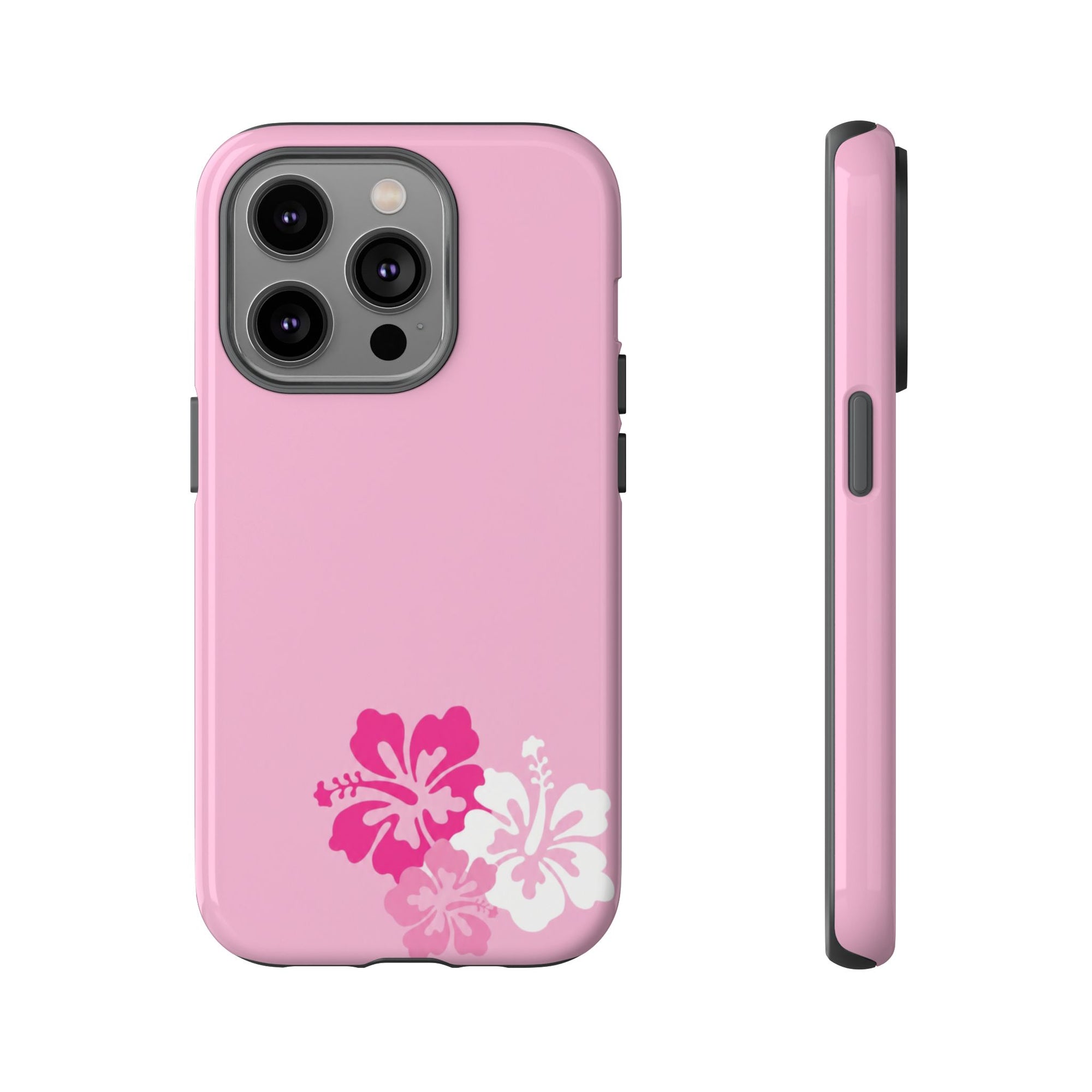 Y2K Hibiscus Floral Phone Case | Cute Coquette Tropical iPhone Case | Glossy Protective Girly Cover| dejavuu