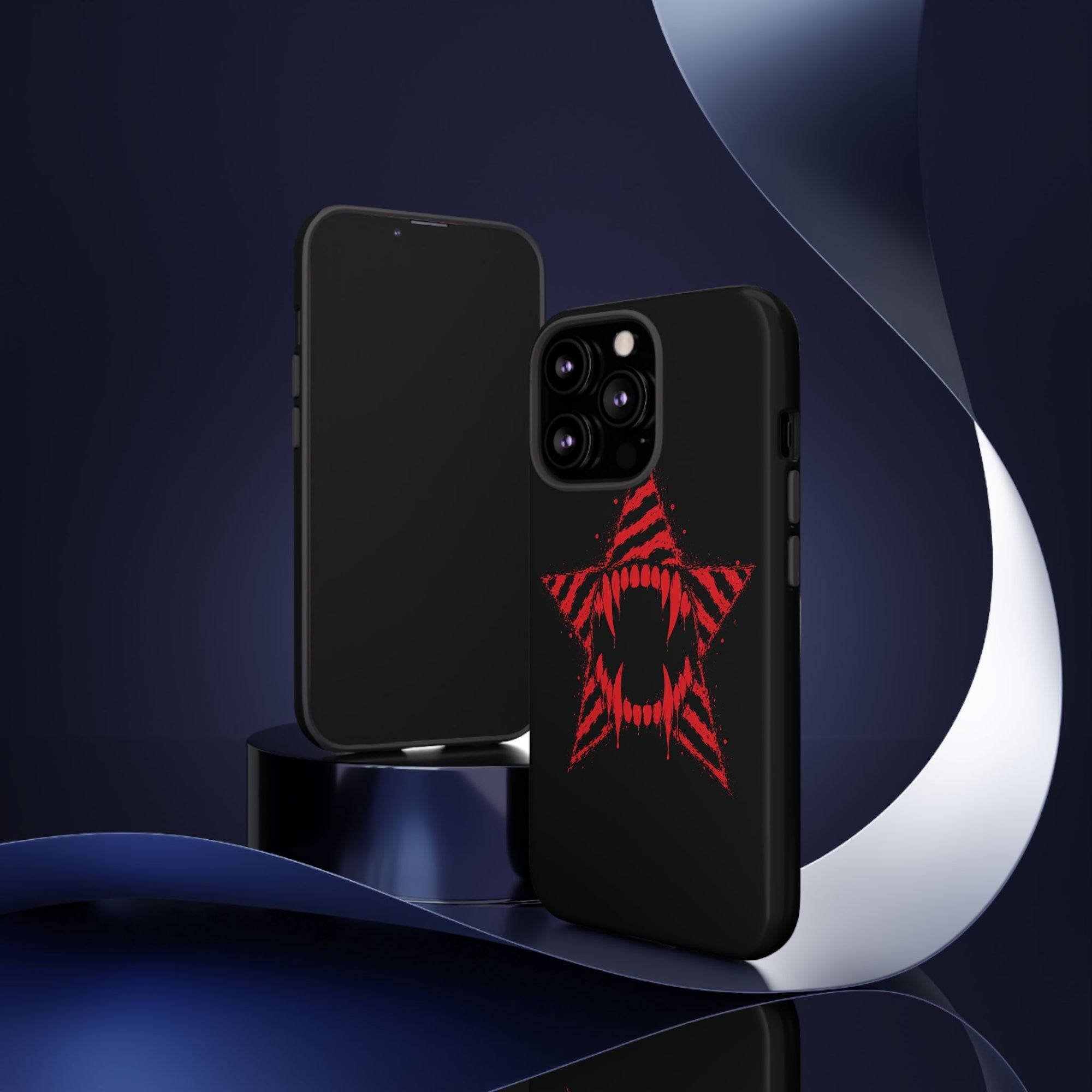 Vampire Star iPhone Case 🩸 Y2K Goth Alt Phone Case