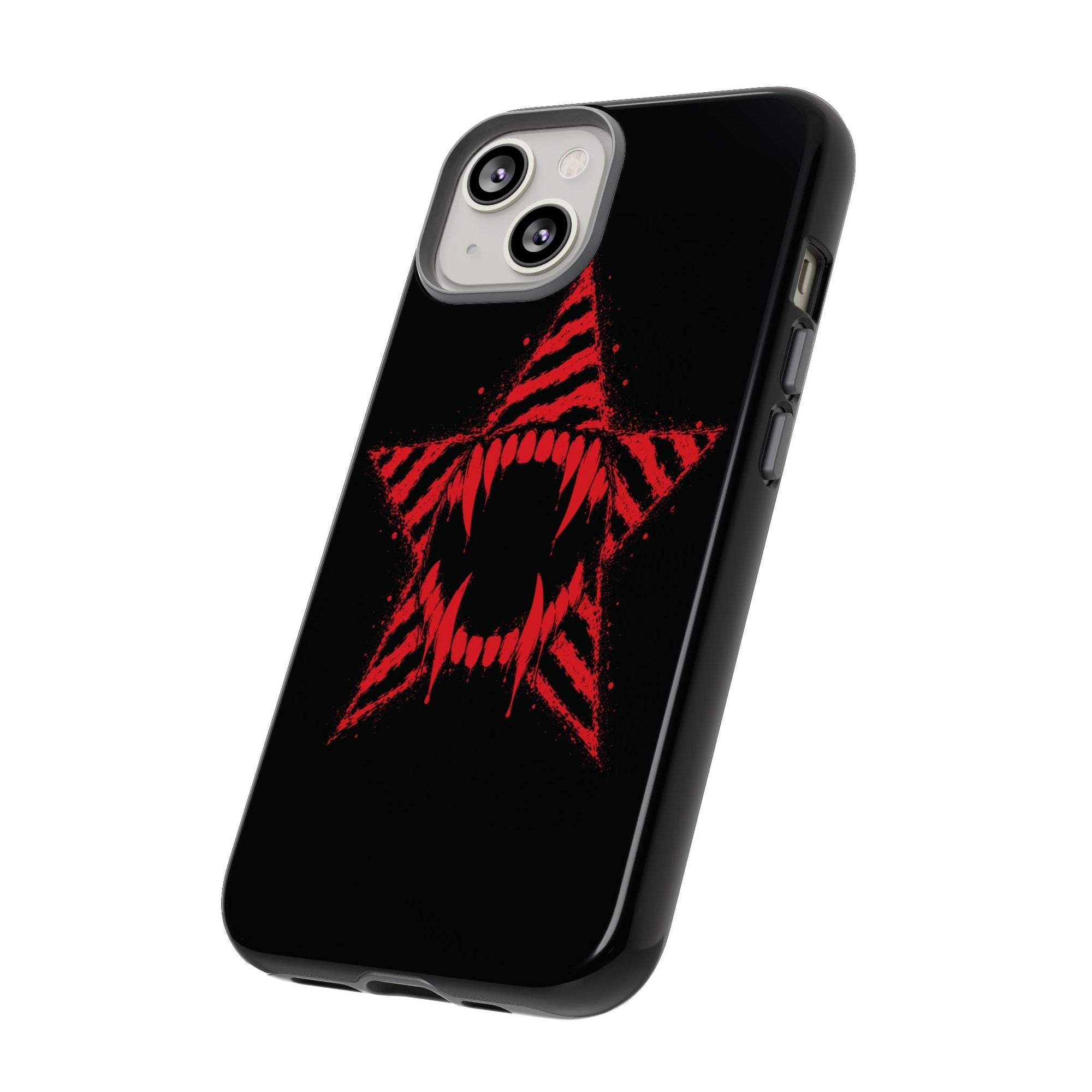 Vampire Star iPhone Case 🩸 Y2K Goth Alt Phone Case