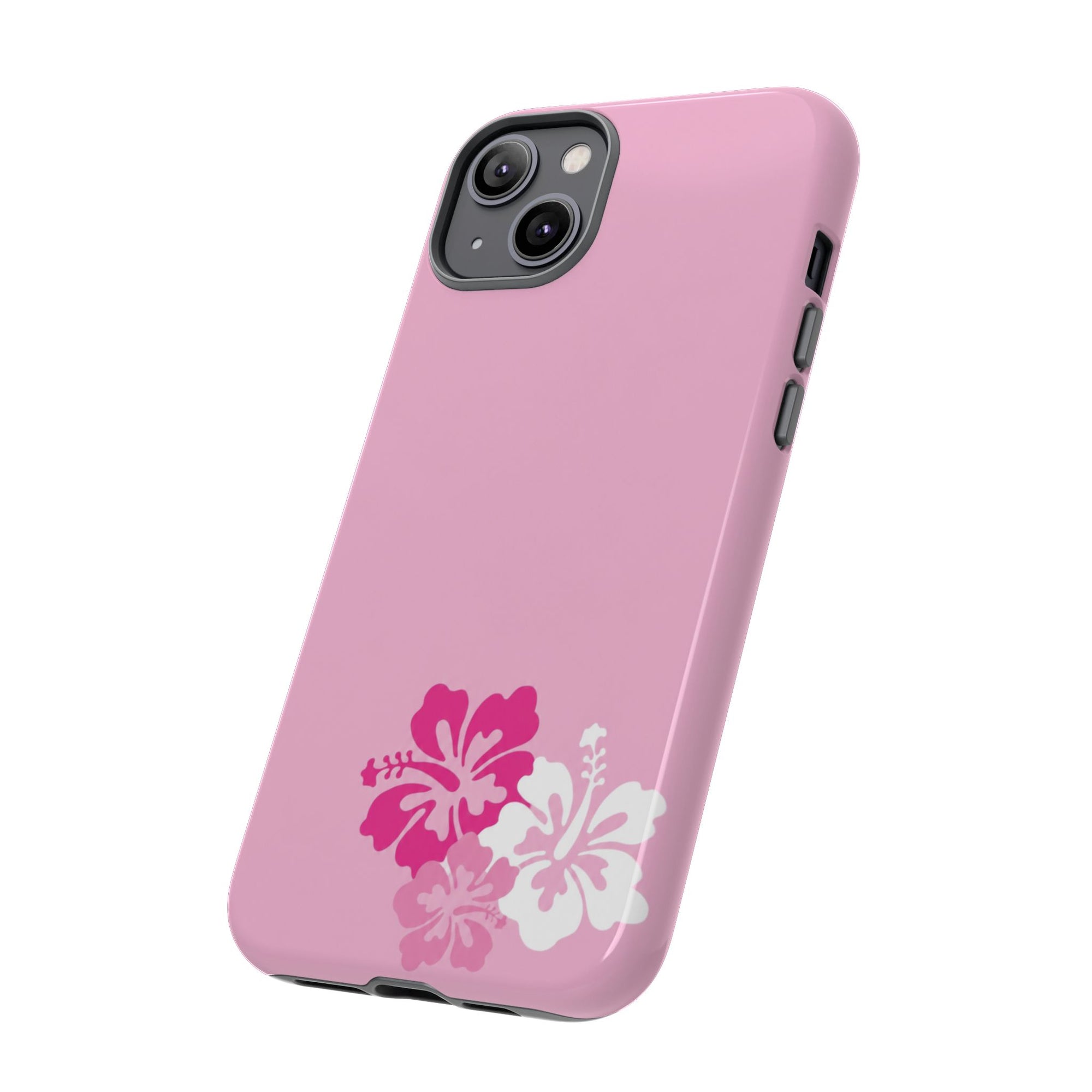 Y2K Hibiscus Floral Phone Case | Cute Coquette Tropical iPhone Case | Glossy Protective Girly Cover| dejavuu