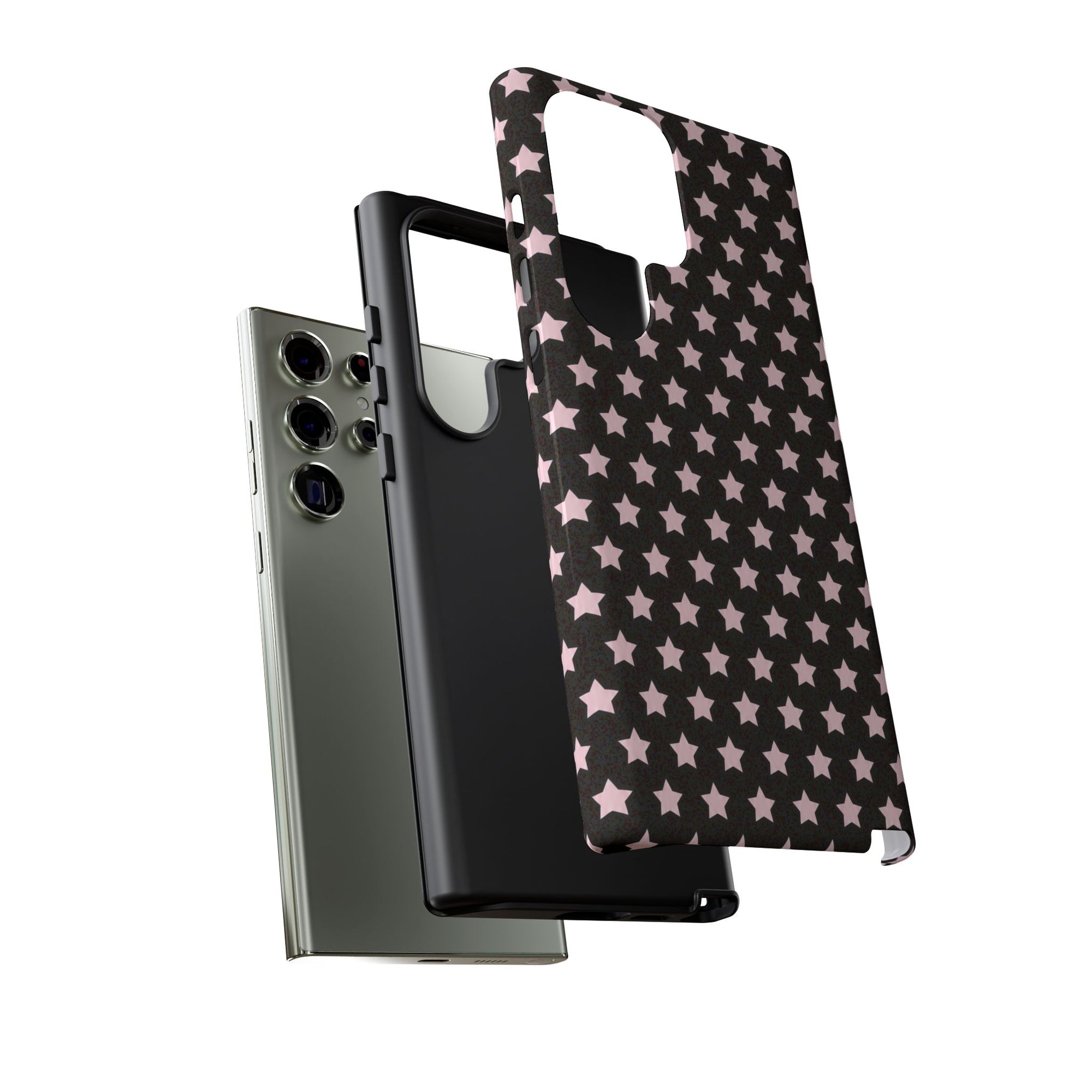 Star Girl iPhone Case ✦ Y2K Aesthetic Black Star Phone Case