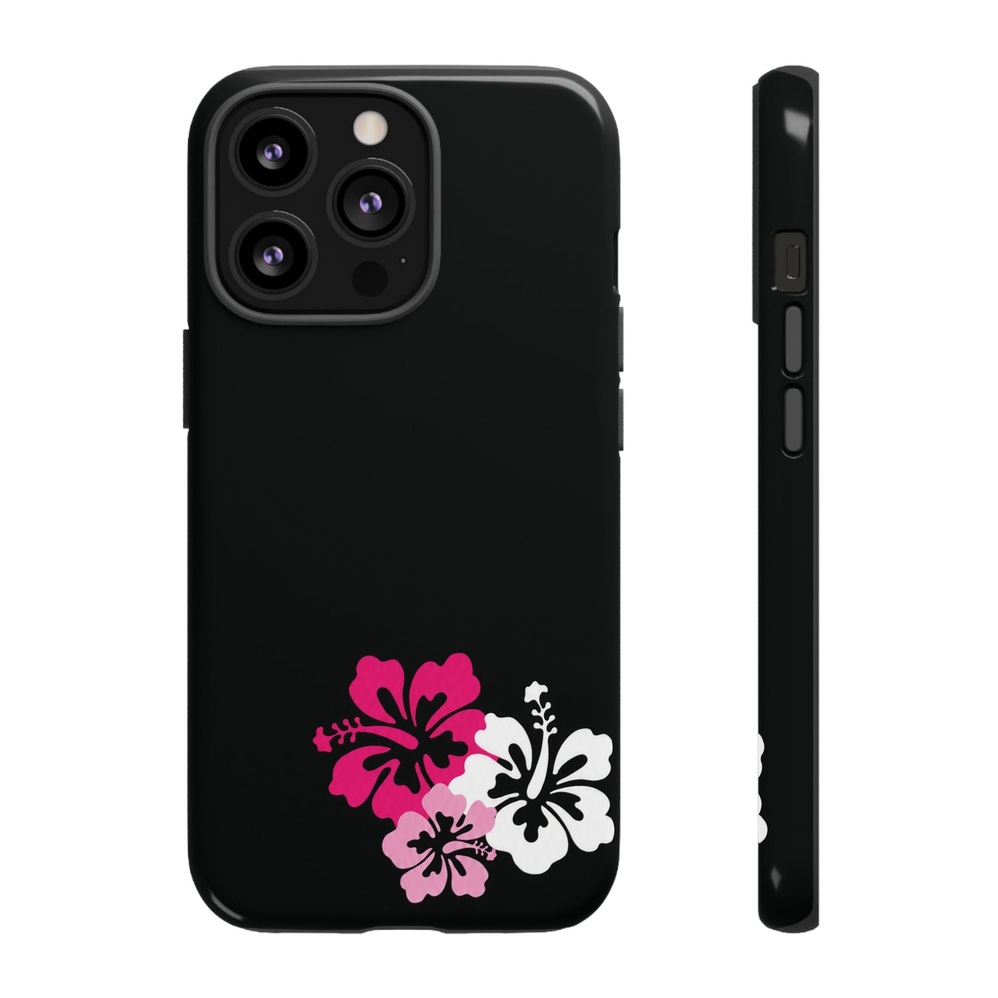 Y2K Hibiscus Floral Phone Case | Cute Coquette Tropical iPhone Case | Glossy Protective Girly Cover| dejavuu